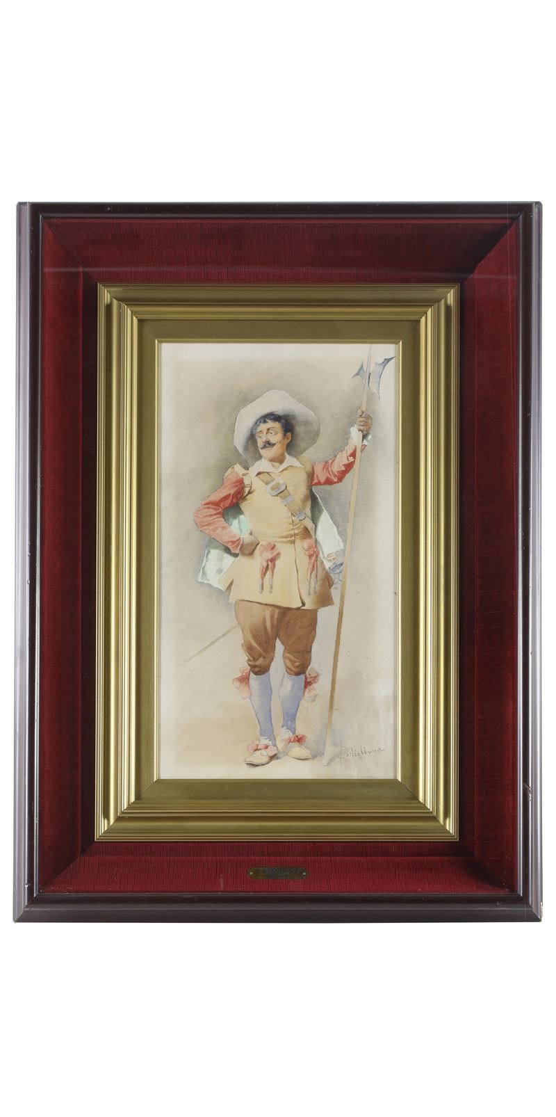 Moschettiere con alabarda