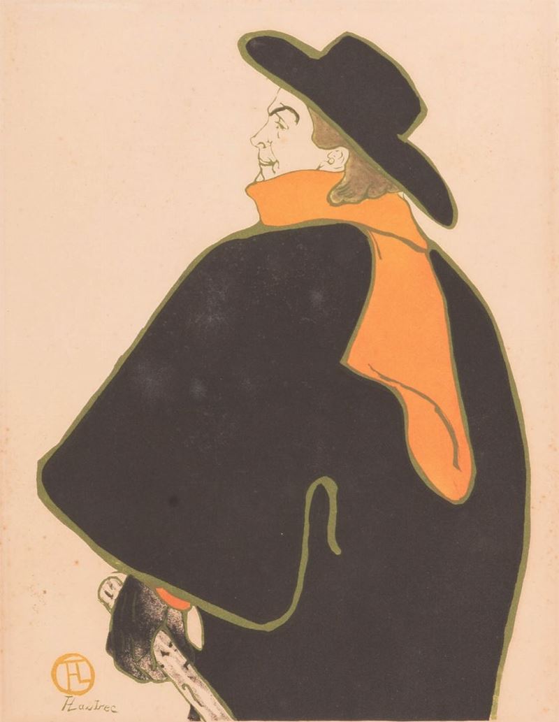 Henri De Toulouse-lautrec Pittore - Aristide Bruant Dans Son Cabaret