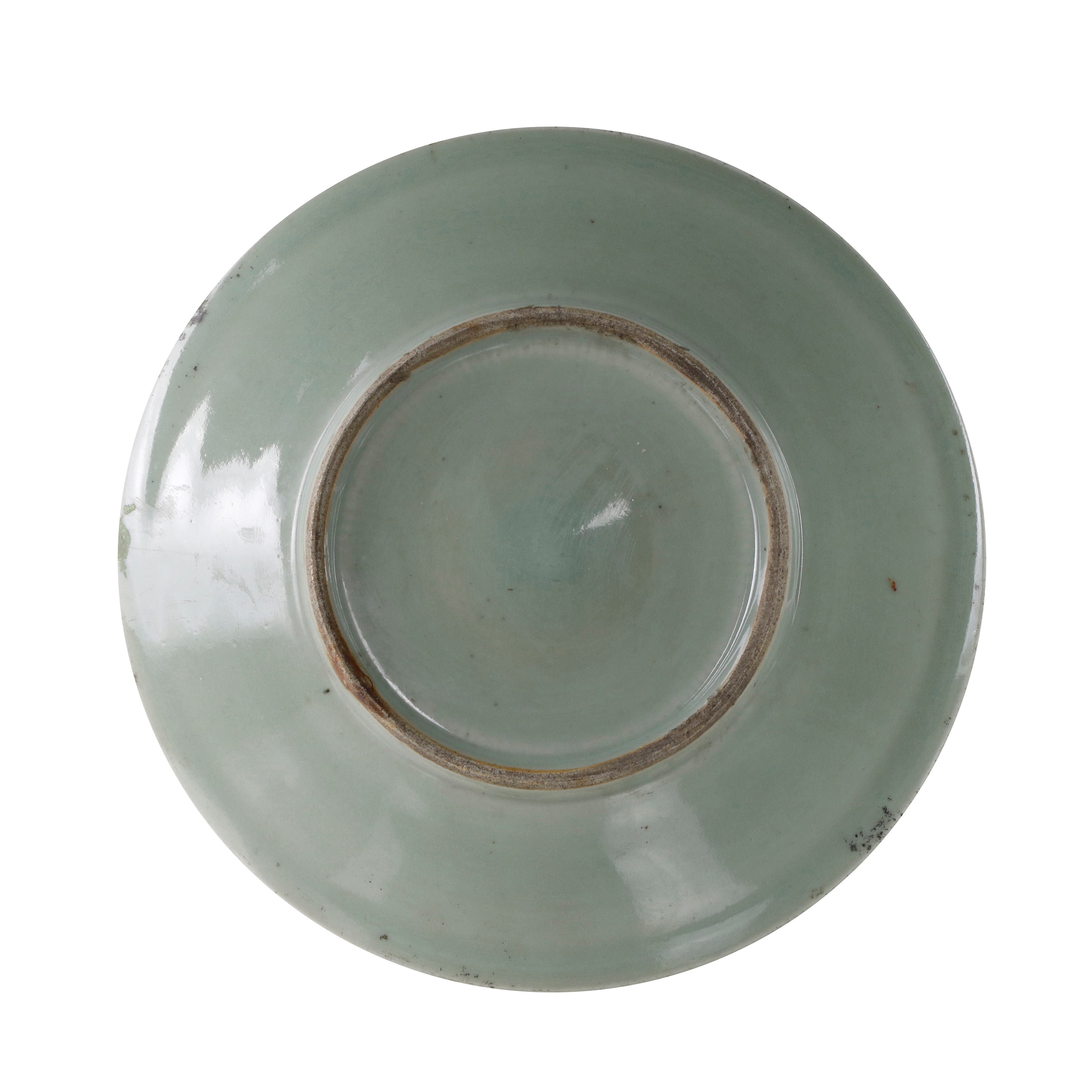 Antico piatto Qing Dynasty - Cina