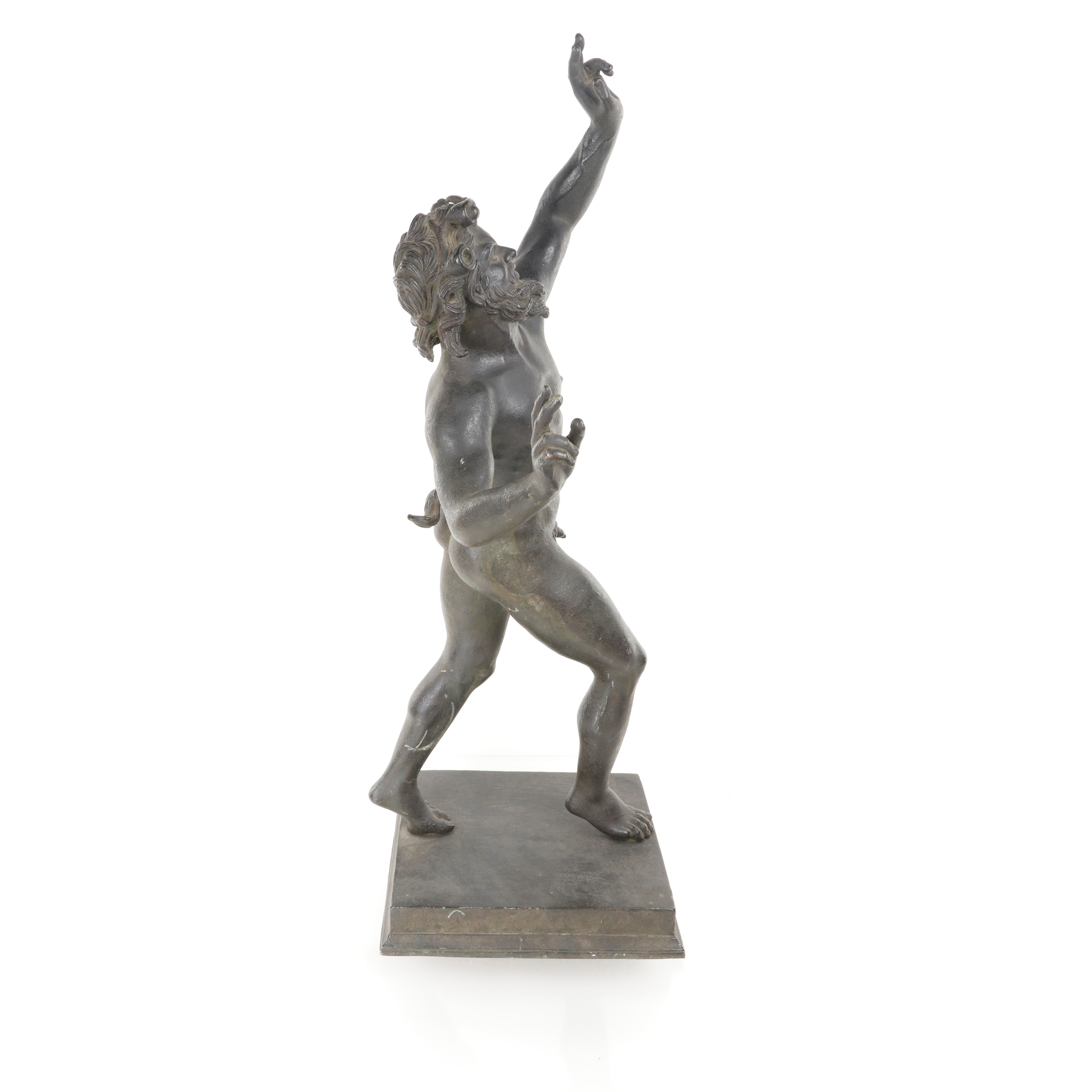 Scultore Napoletano, Scultura di Fauno in bronzo