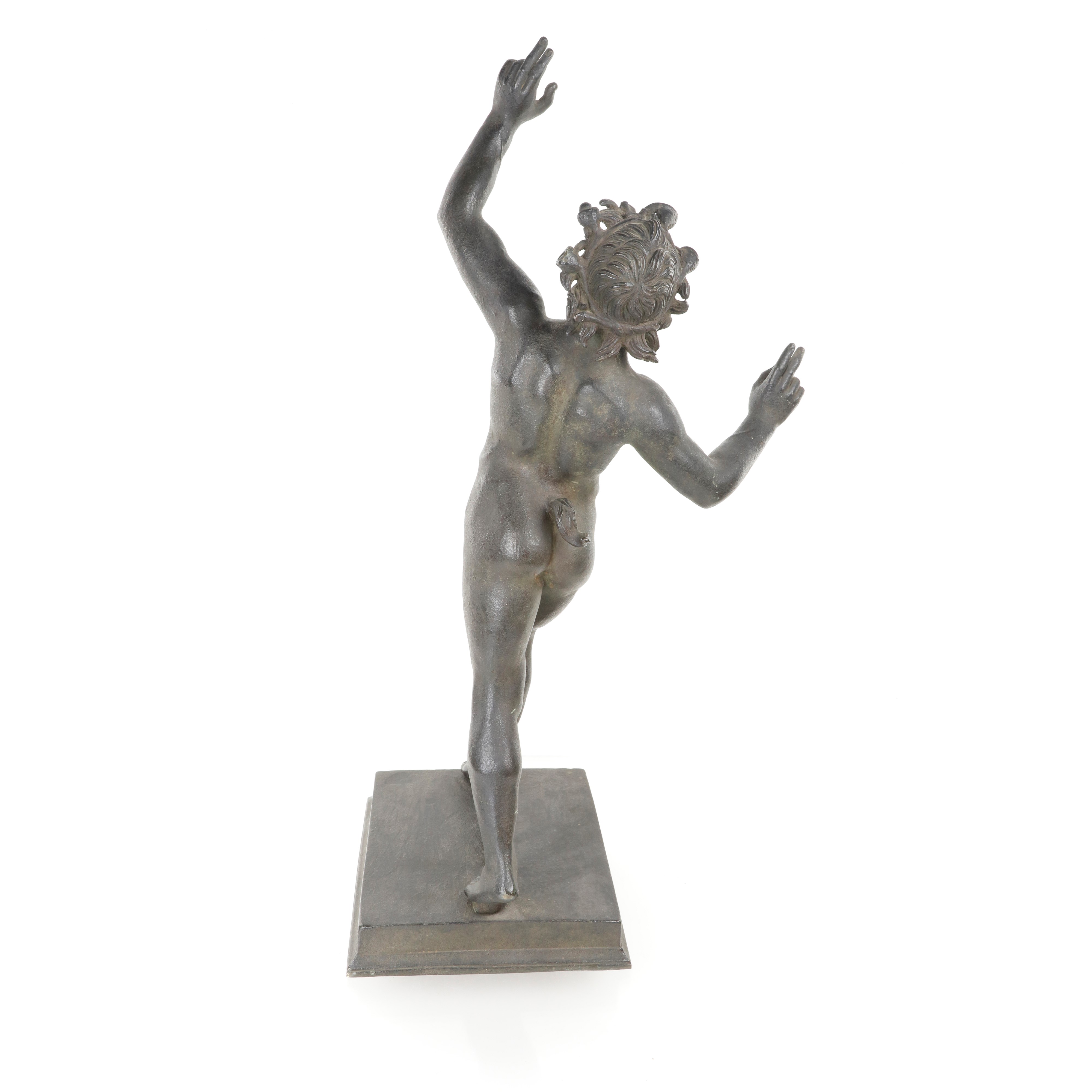 Scultore Napoletano, Scultura di Fauno in bronzo