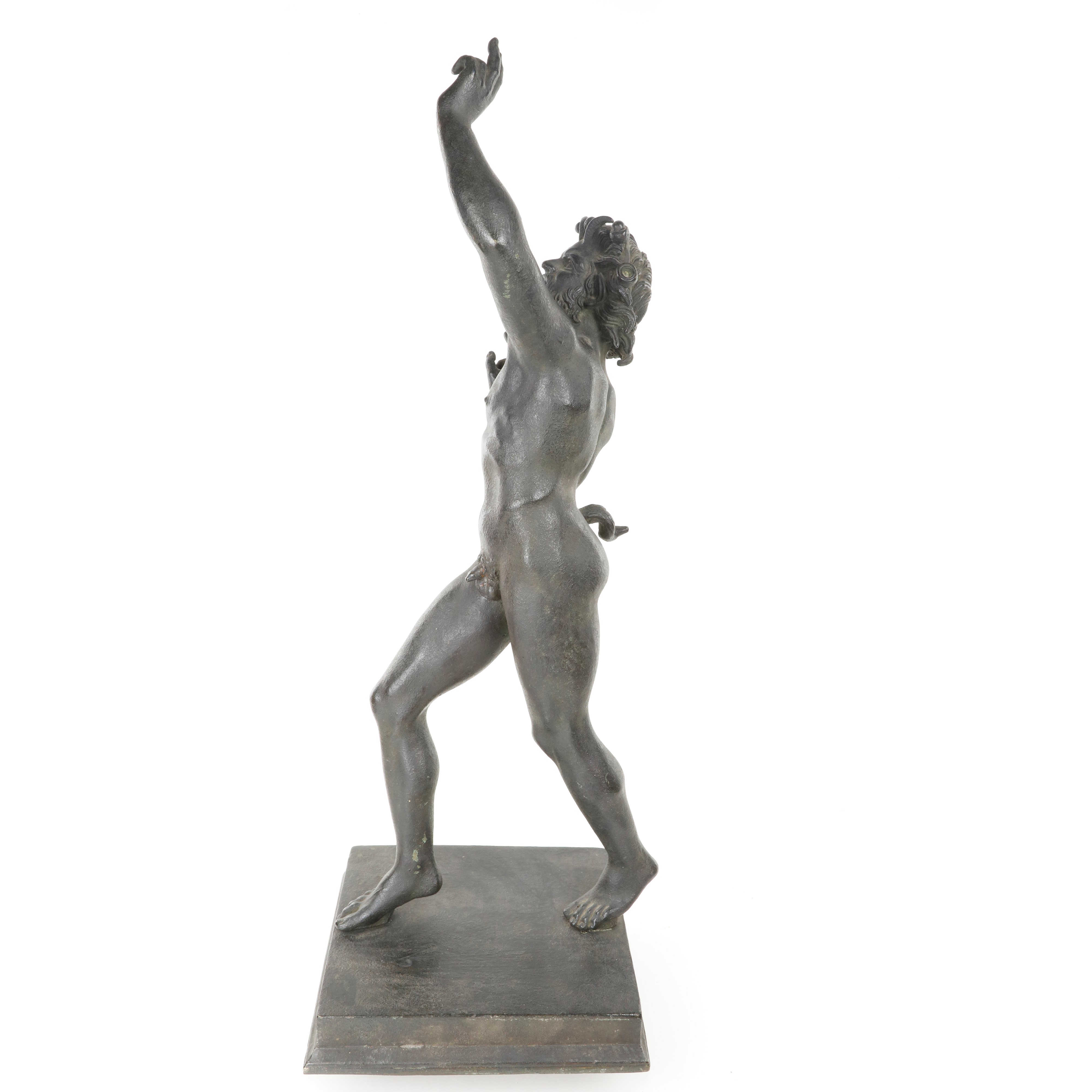 Scultore Napoletano, Scultura di Fauno in bronzo