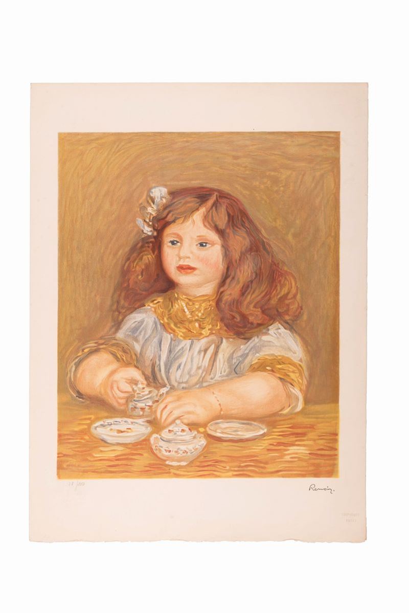 Pierre-auguste Renoir - Bambina