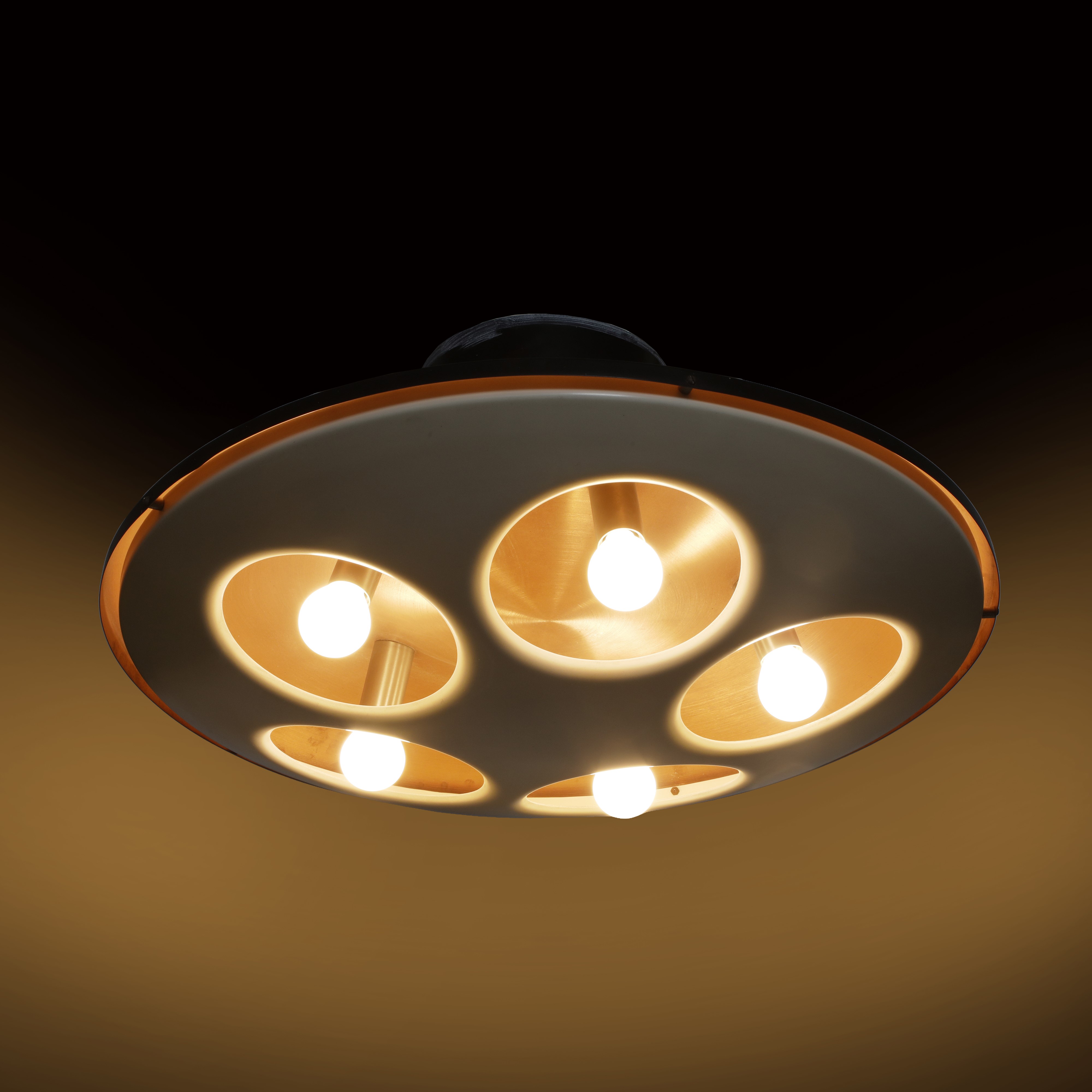 Stilnovo, Lampada a plafoniera a cinque luci (Italia)