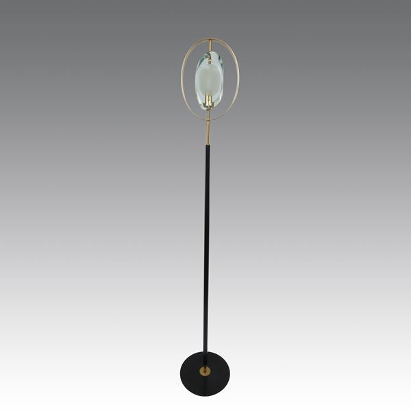 Max Ingrand - Lampada da terra ad una luce modello “2020”. produzione Fontana Arte - Italia