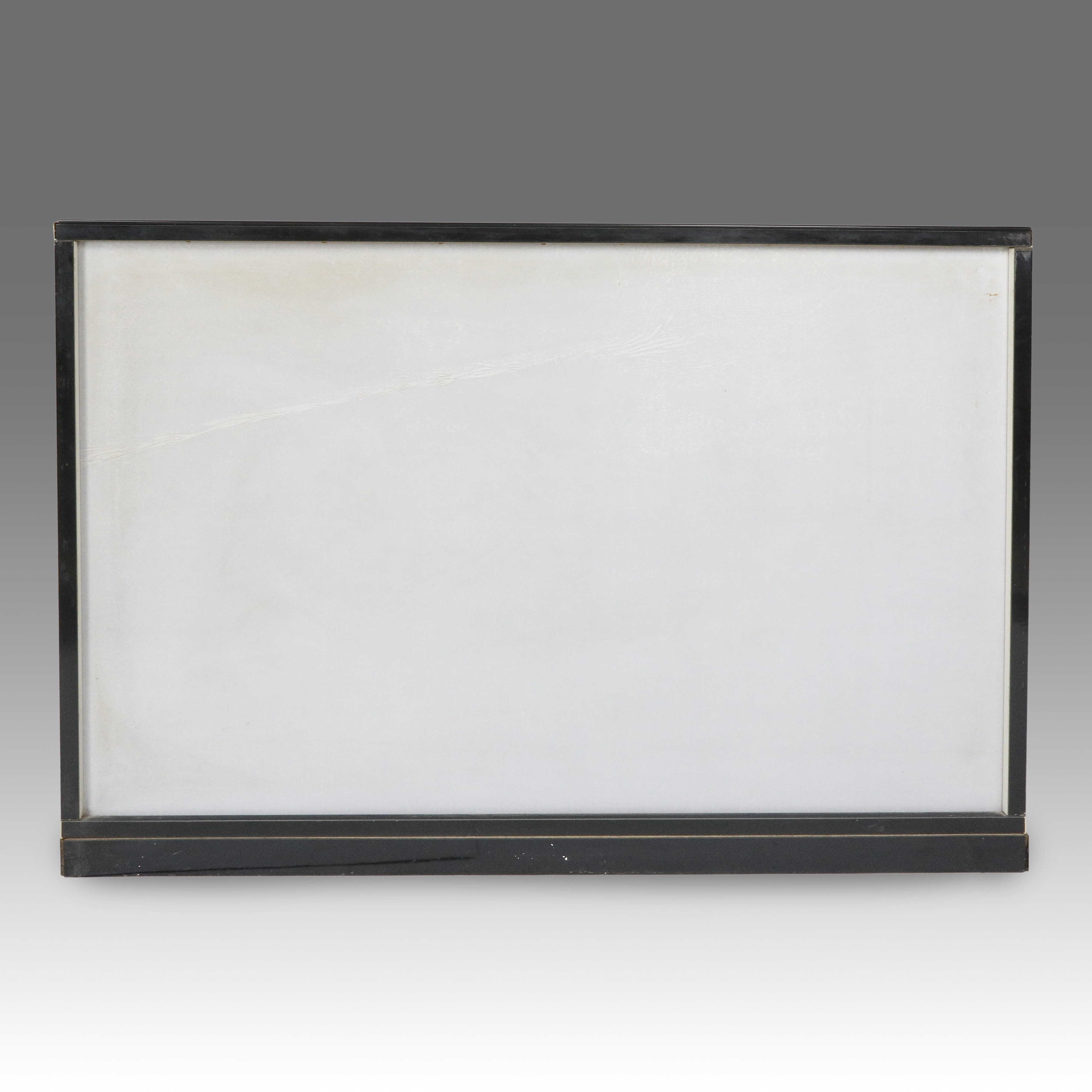 Renato Zevi - Credenza con due sportelli e cassettiera a quattro cassetti in cristallo specchiato...