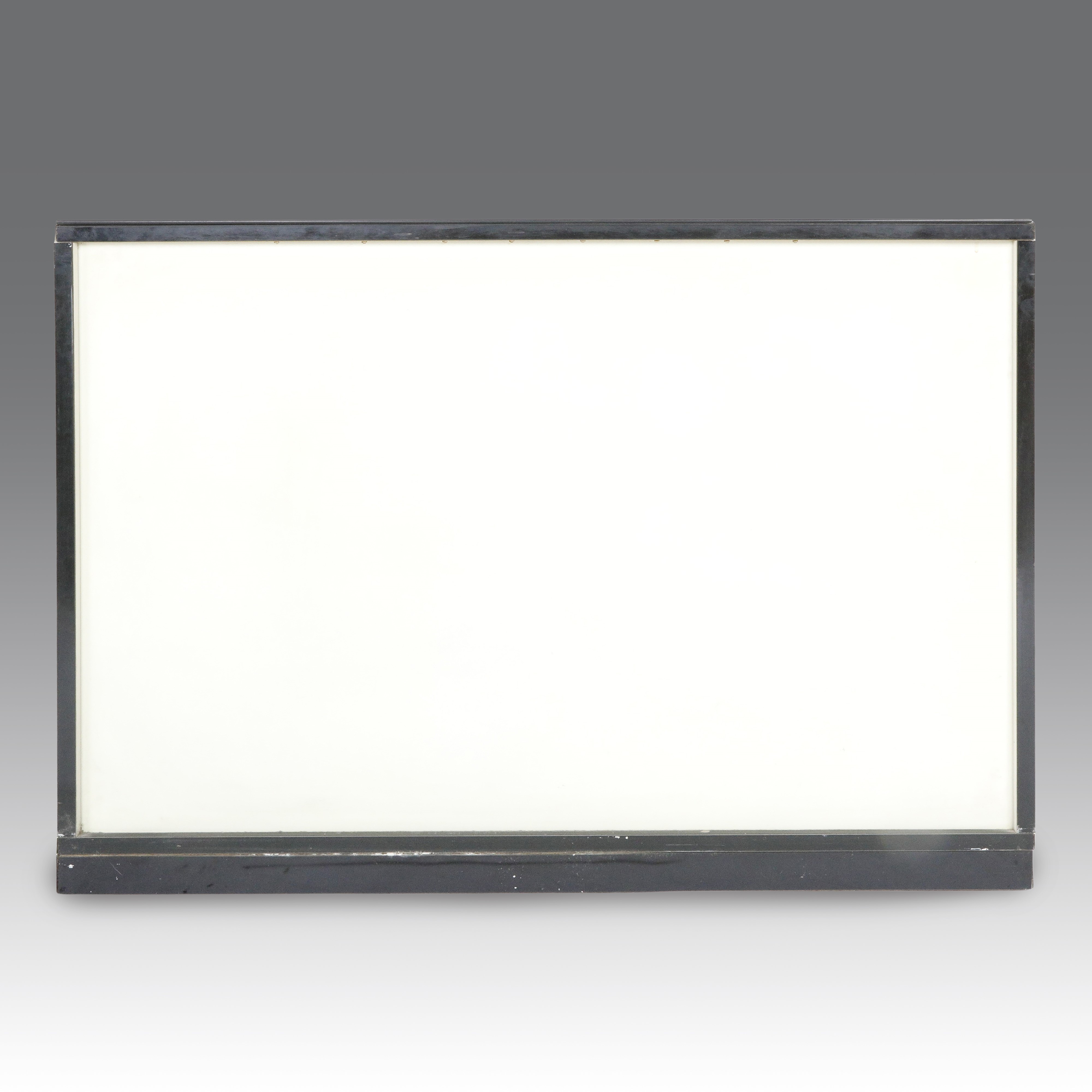 Renato Zevi - Credenza con due sportelli e cassettiera a quattro cassetti in cristallo specchiato...