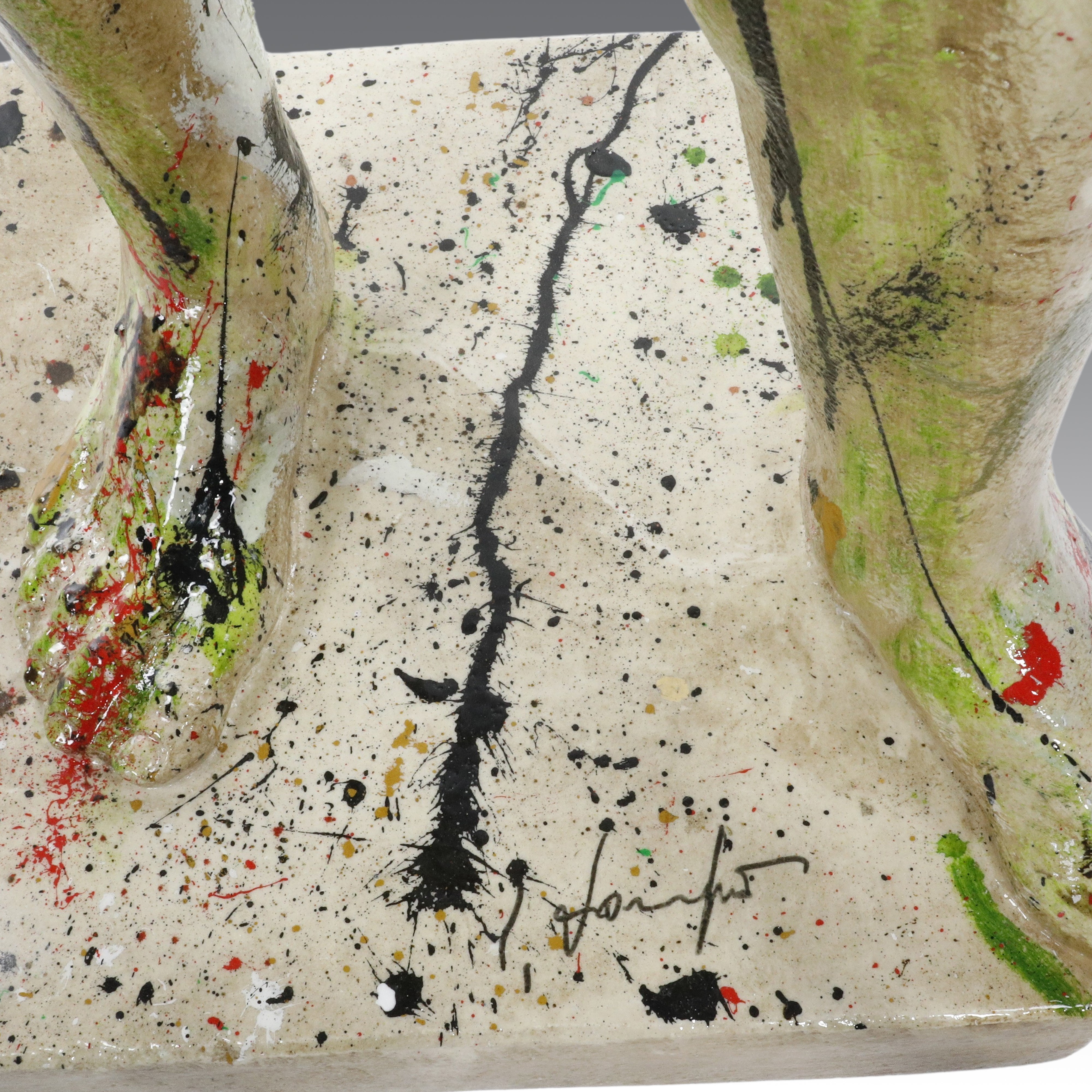 Silvio Formichetti - La furia del dripping sul classico