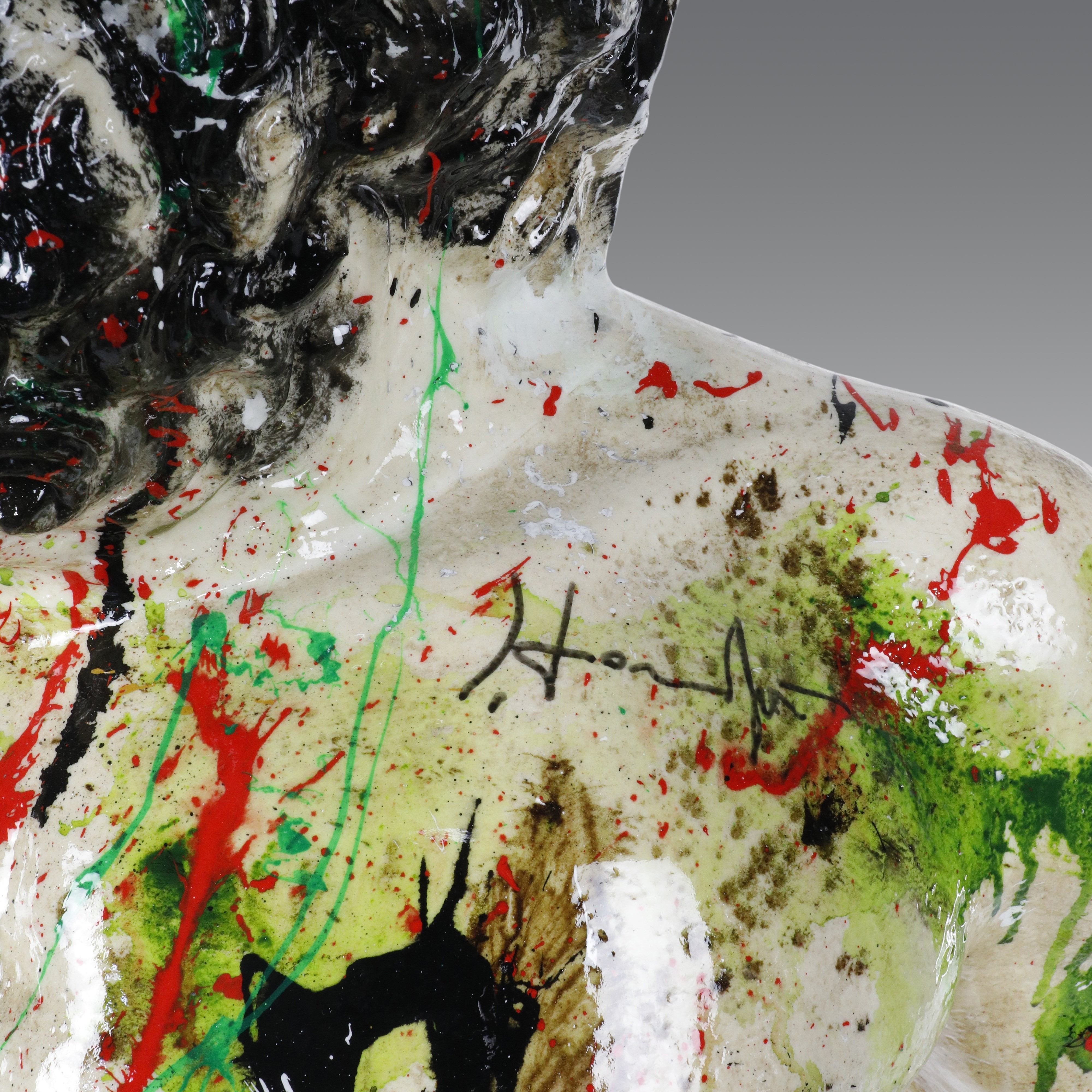 Silvio Formichetti - La furia del dripping sul classico