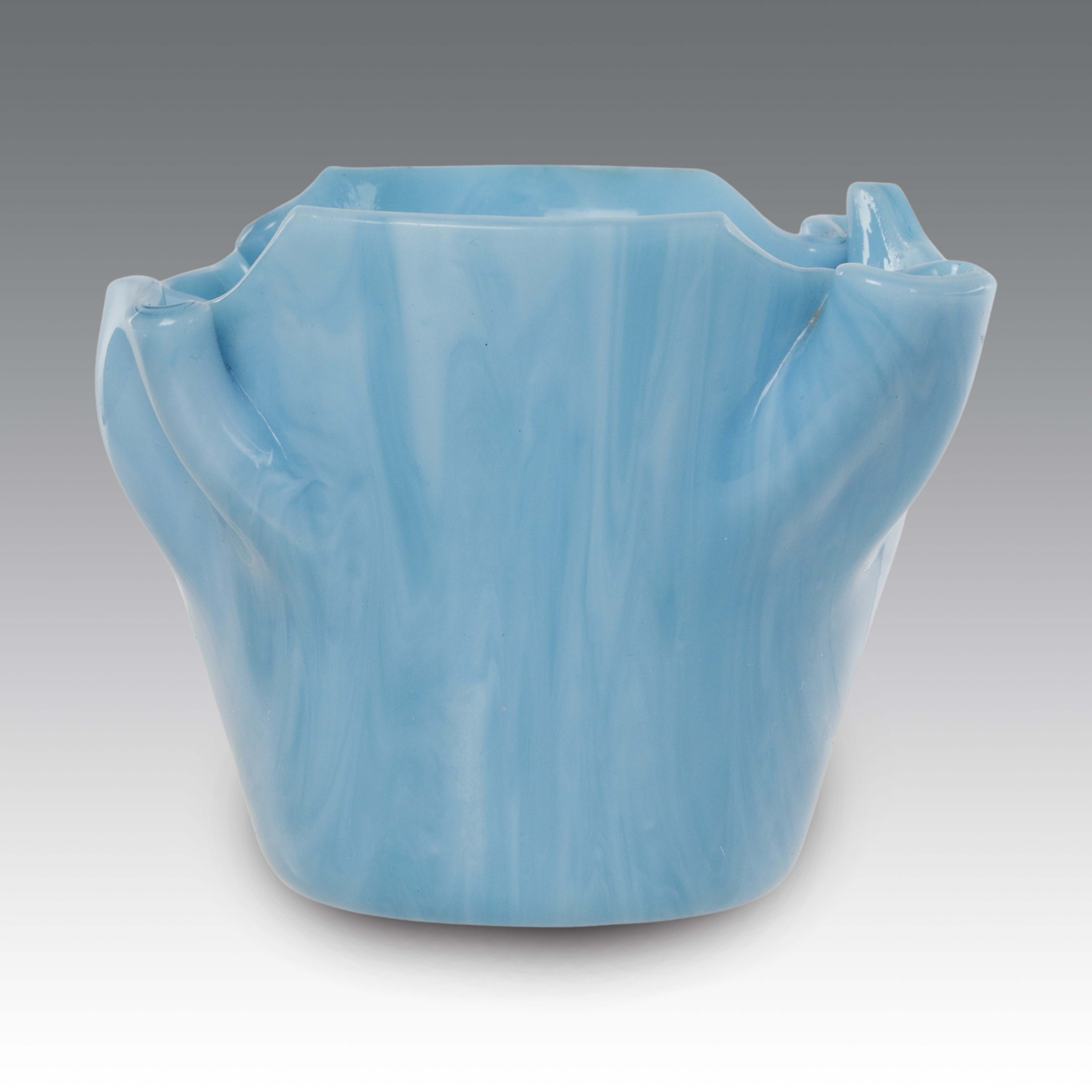 Loredano Rosin - Vaso a fazzoletto in vetro di Murano (produzione Murano, Italia), 1970