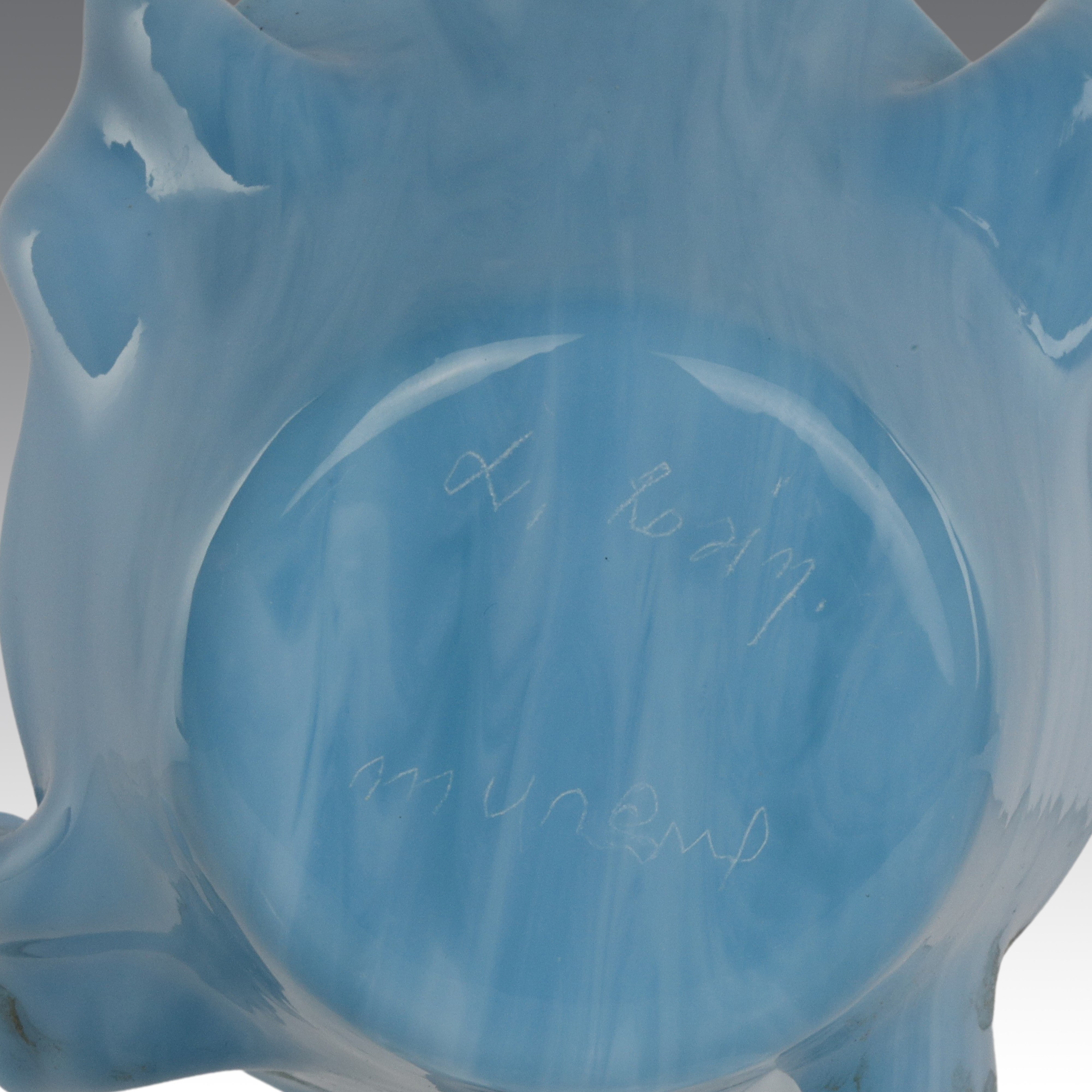Loredano Rosin - Vaso a fazzoletto in vetro di Murano (produzione Murano, Italia), 1970