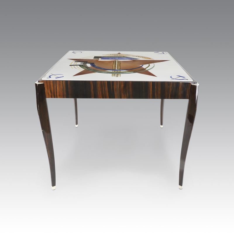 Celeste Dell'anna - Tavolo d’appoggio “Turning The Tables” (stella rossa), edizione limitata