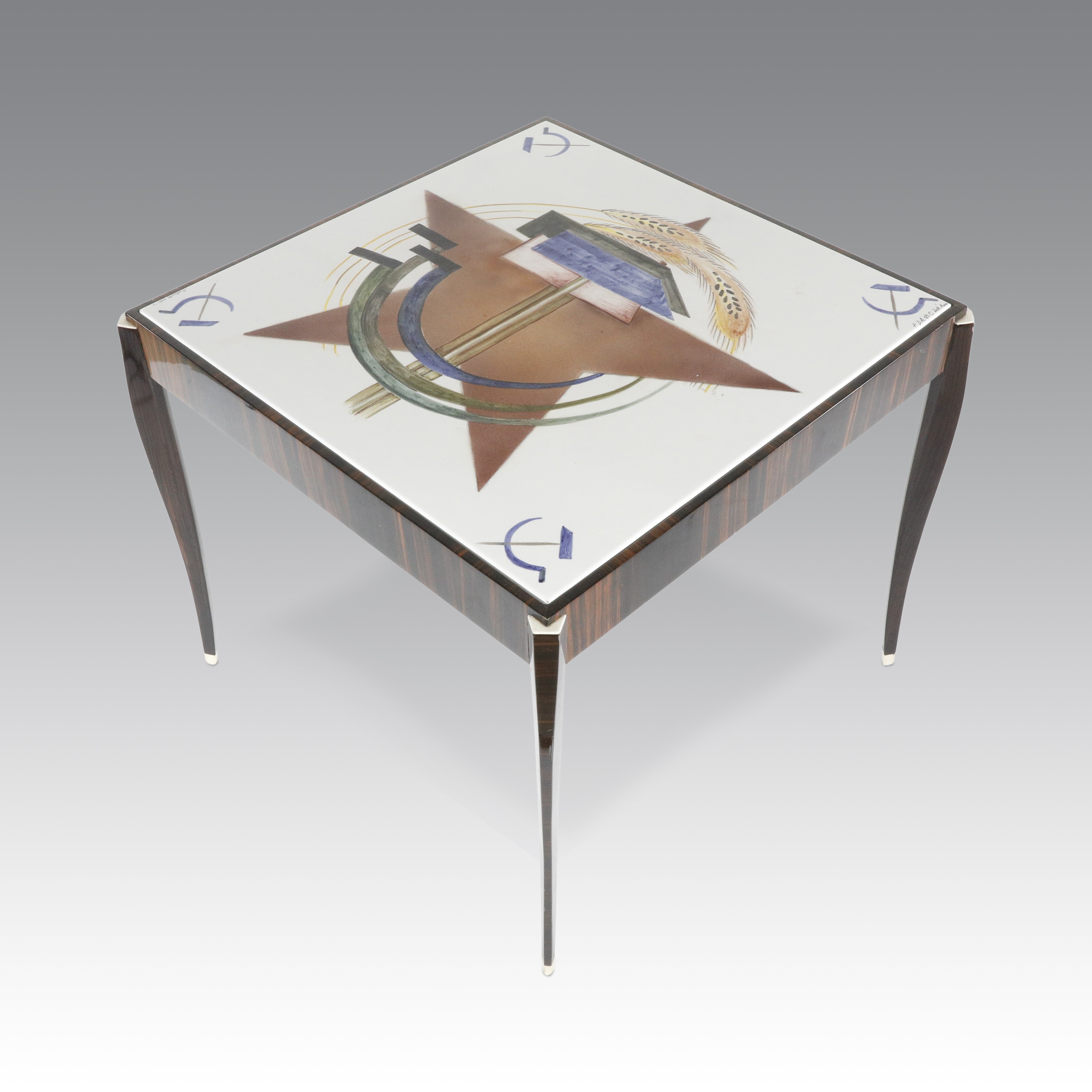 Celeste Dell'anna - Tavolo d’appoggio “Turning The Tables” (stella rossa), edizione limitata
