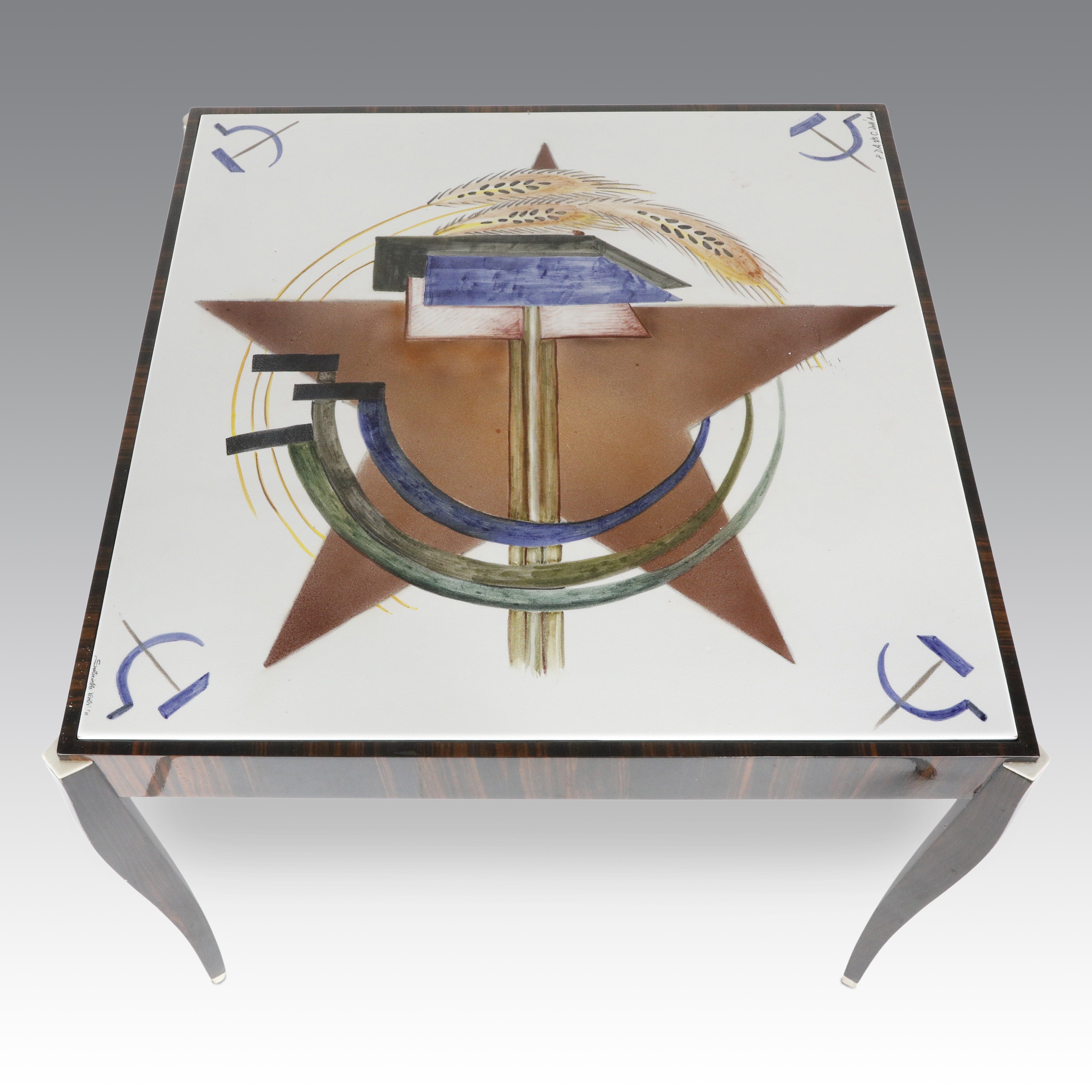 Celeste Dell'anna - Tavolo d’appoggio “Turning The Tables” (stella rossa), edizione limitata