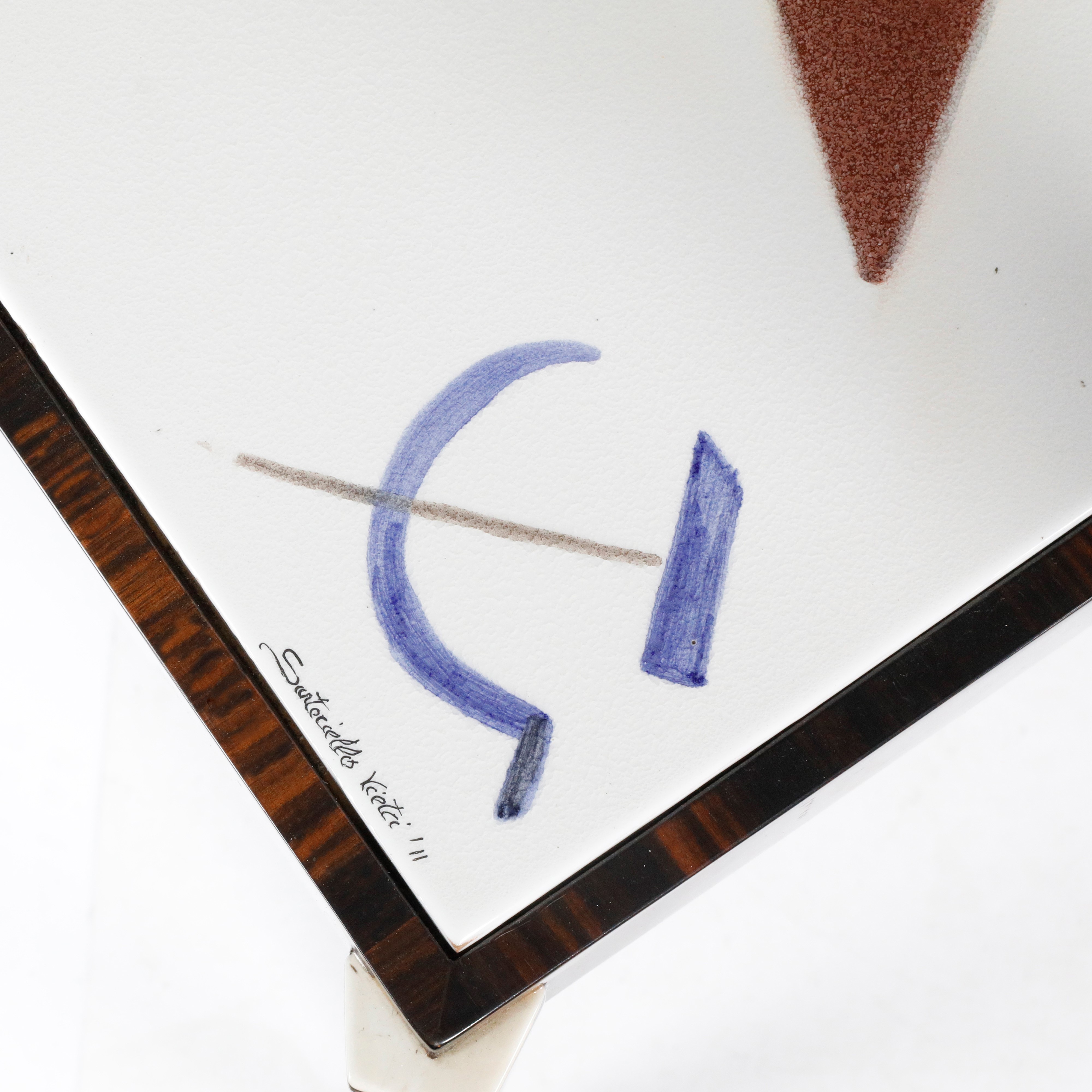 Celeste Dell'anna - Tavolo d’appoggio “Turning The Tables” (stella rossa), edizione limitata