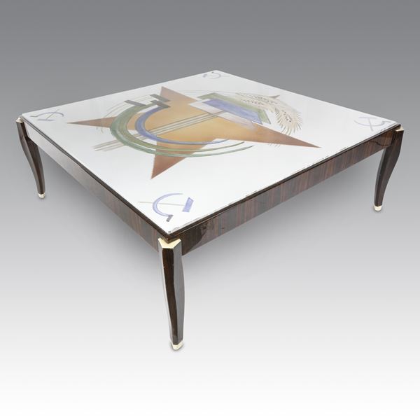 Celeste Dell'Anna - Tavolo da centro "Turning The Tables" - limited edition design: stella rossa