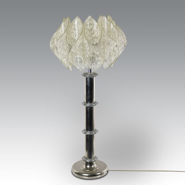 Lampada in plexiglass, produzione Italia