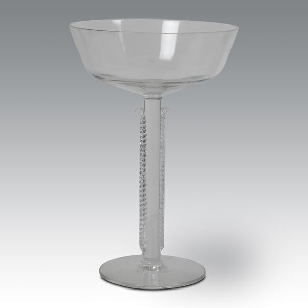 Coppa vetro Lalique, produzione Belgio