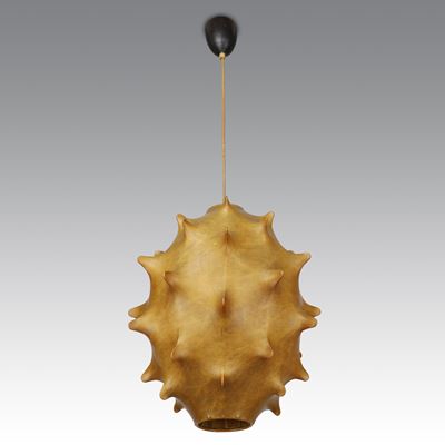 Lampada a sospensione “Taraxacum 1” (Flos) con diffusore in resina Cocoon