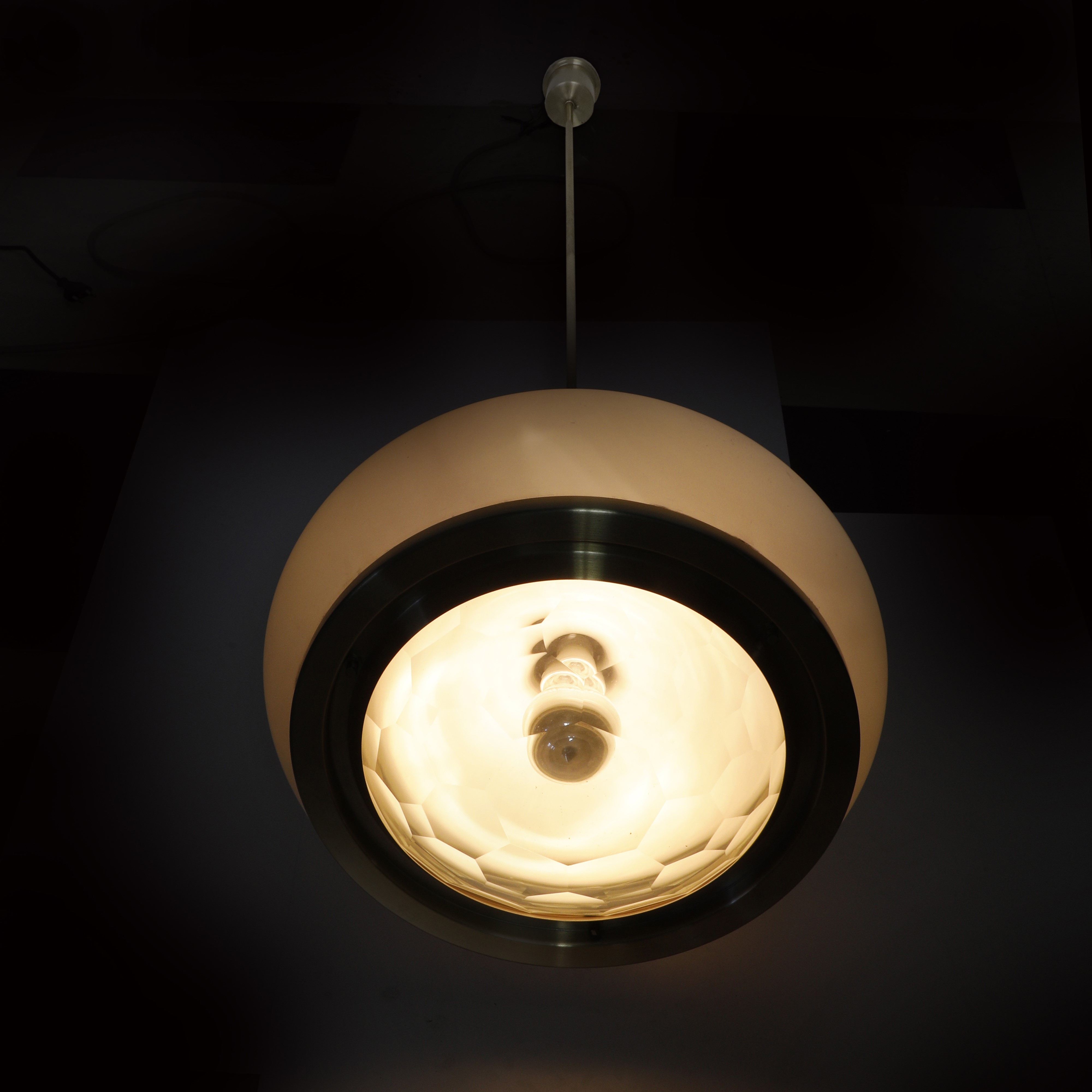 Pia Guidetti Crippa - Lampada a sospensione Lumi (produzione Lumi - Italia), 1970