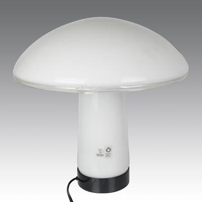 Lampada da tavolo ad una luce modello Armonia, produzione Leucos (Murano), 1980