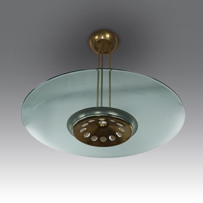 Lampada a sospensione modello “1508” per Fontana Arte