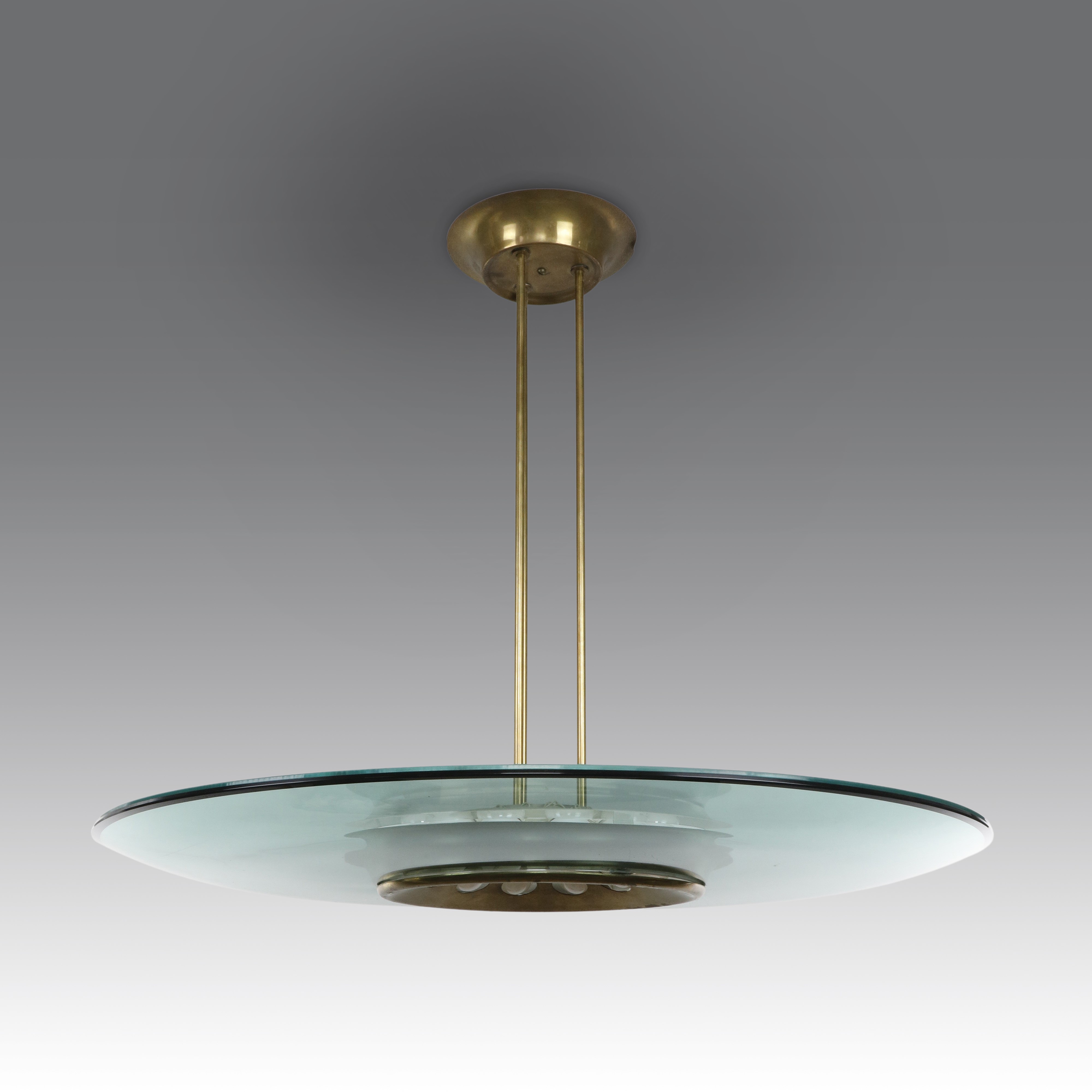 Max Ingrand - Lampada a sospensione modello “1508” per Fontana Arte