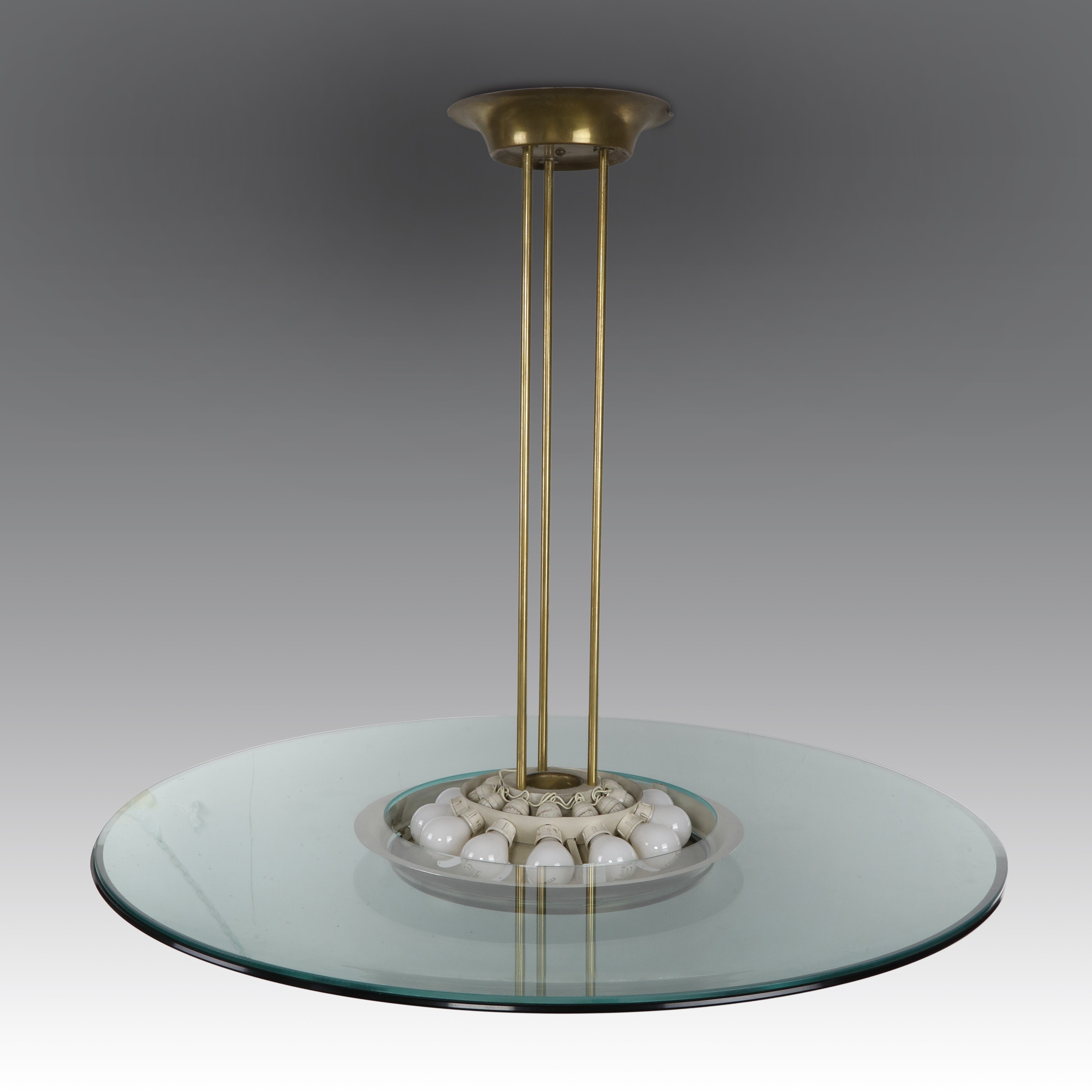 Max Ingrand - Lampada a sospensione modello “1508” per Fontana Arte
