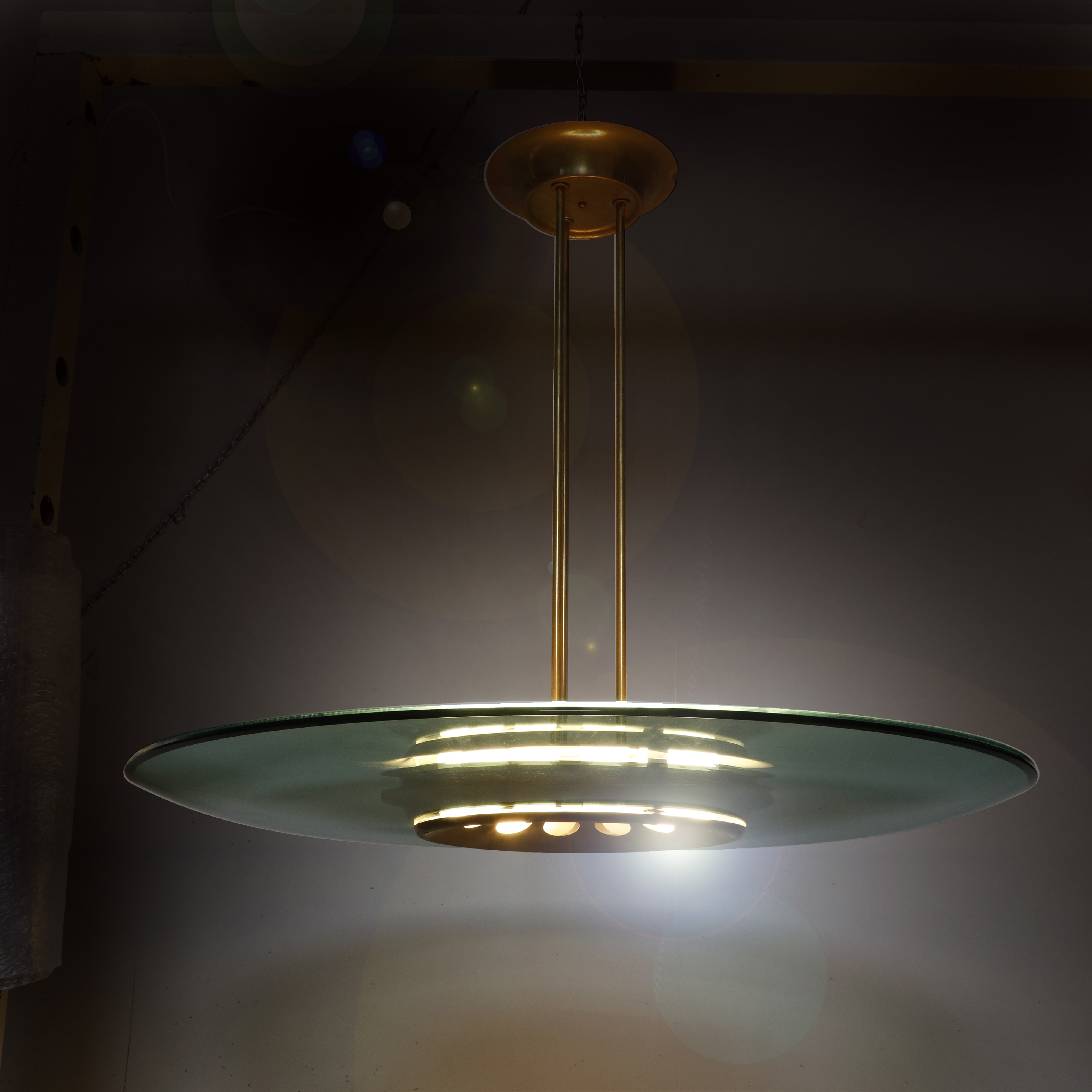 Max Ingrand - Lampada a sospensione modello “1508” per Fontana Arte
