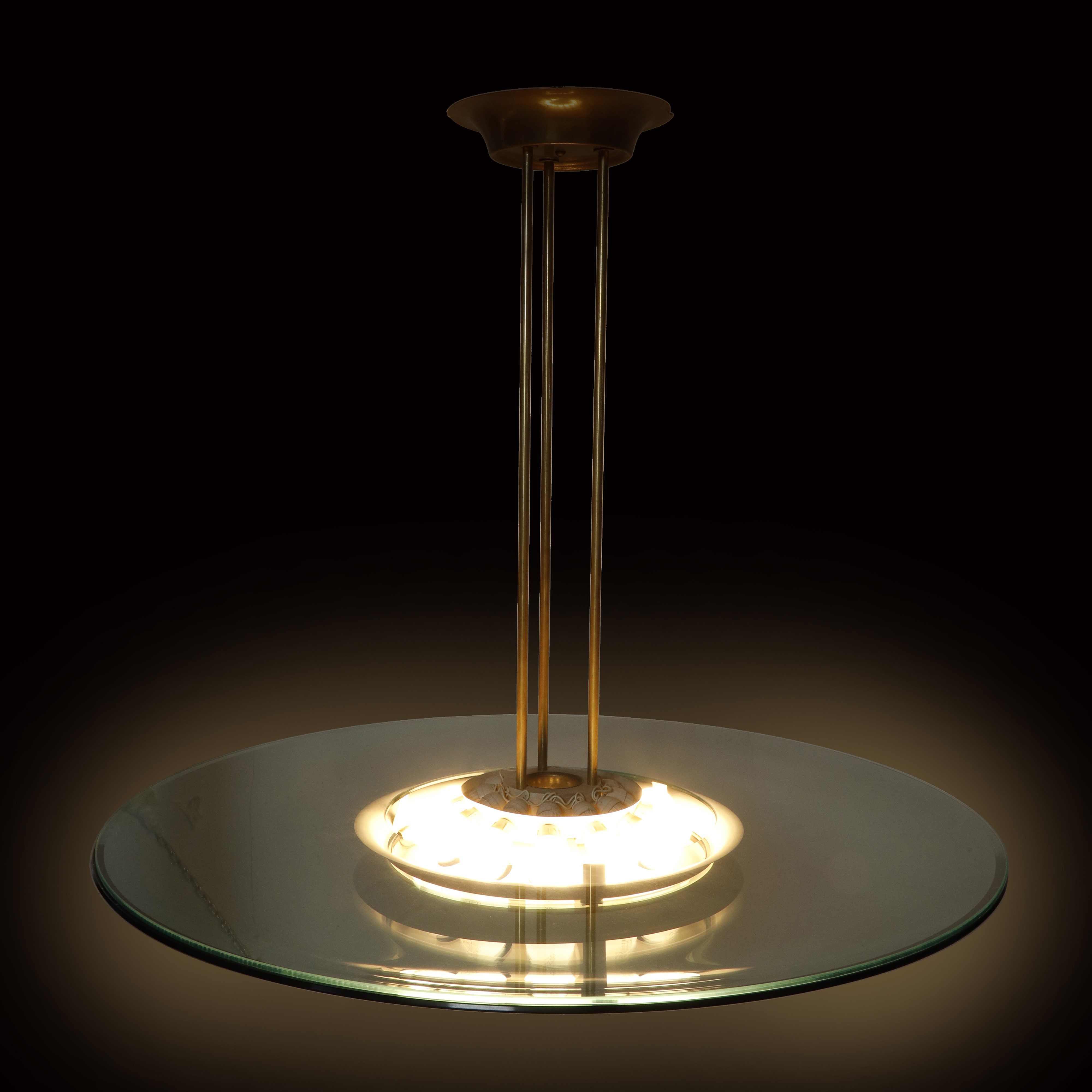 Max Ingrand - Lampada a sospensione modello “1508” per Fontana Arte