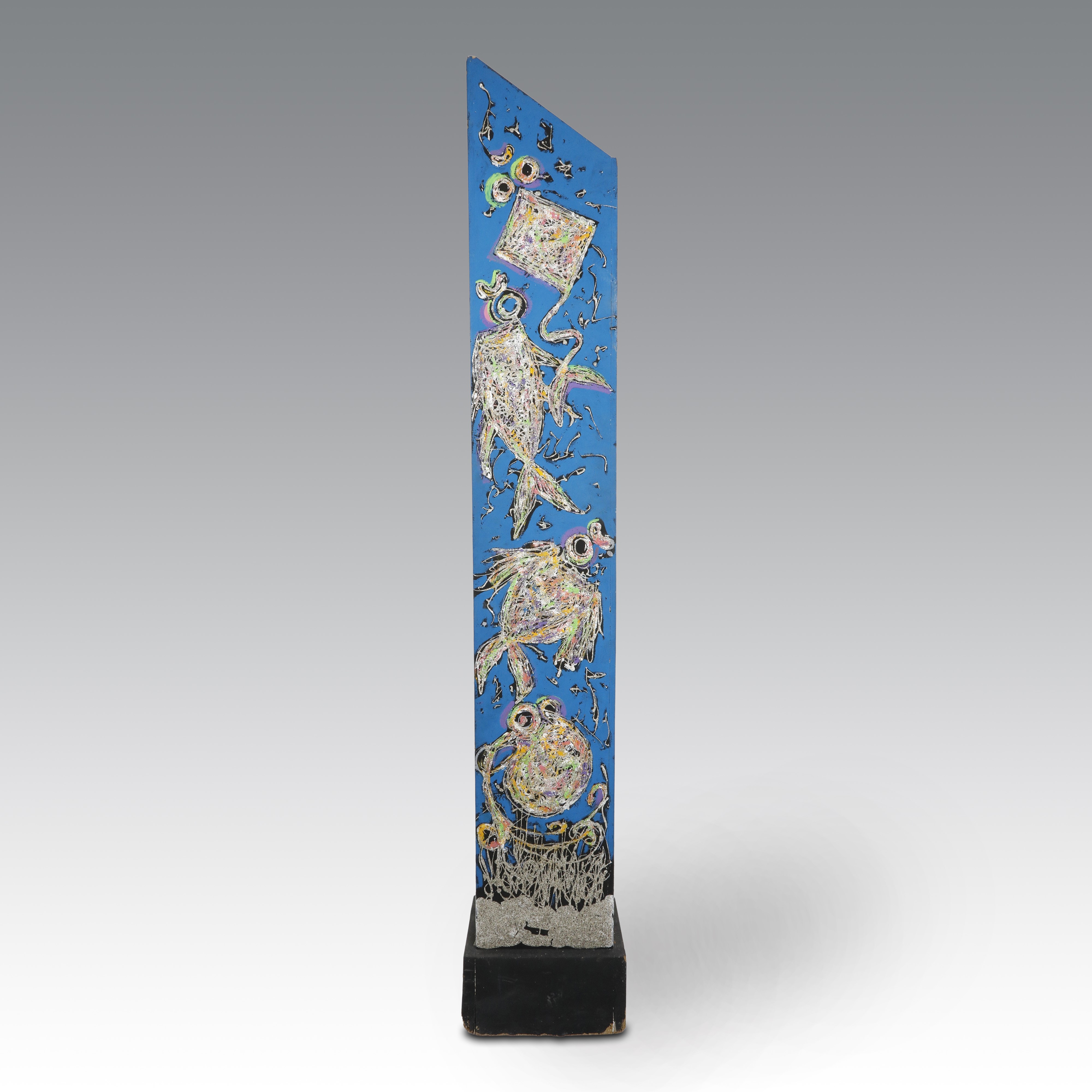 D'Orsi, Lampada da terra firmata (’94), 200 x 29 x 18 cm