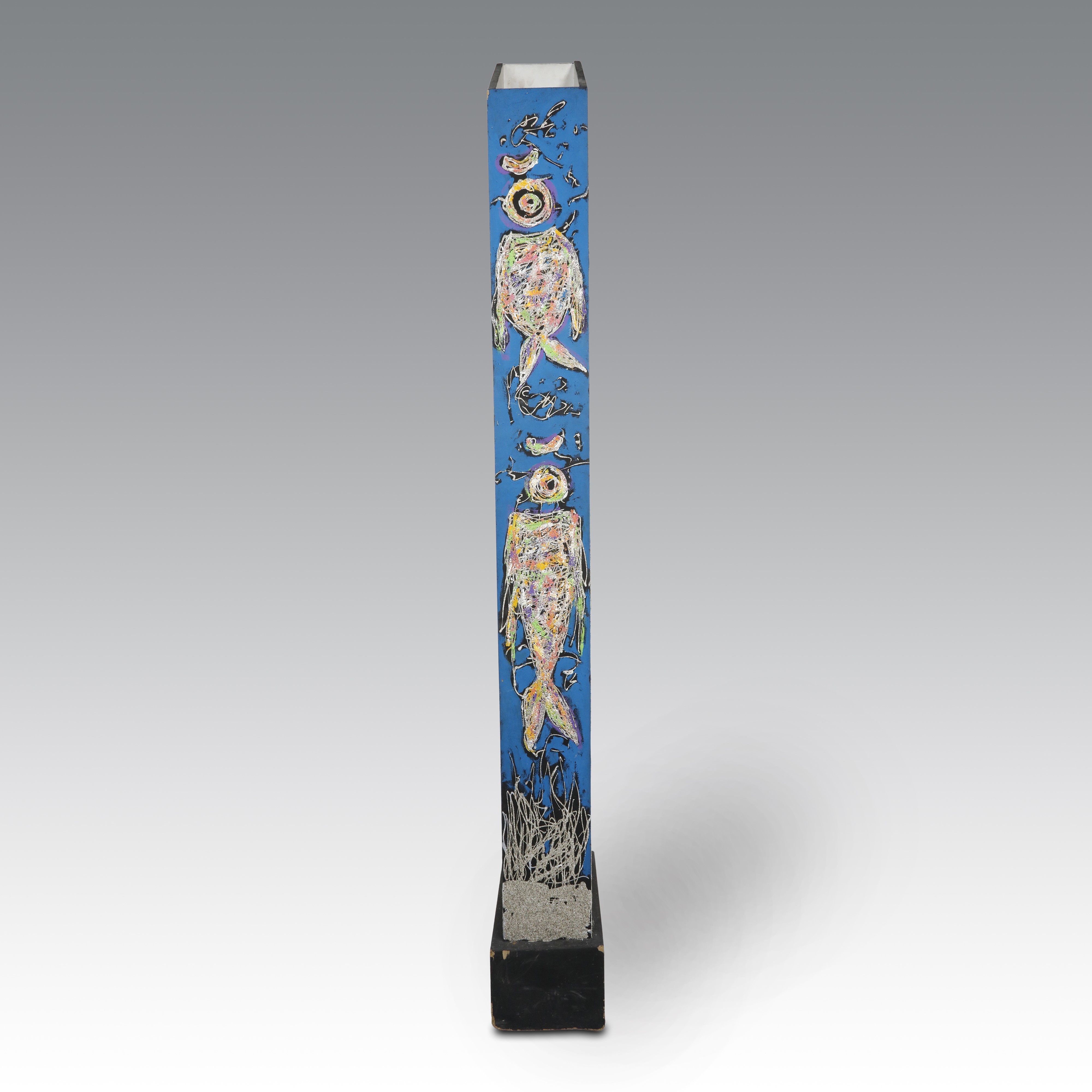 D'Orsi, Lampada da terra firmata (’94), 200 x 29 x 18 cm