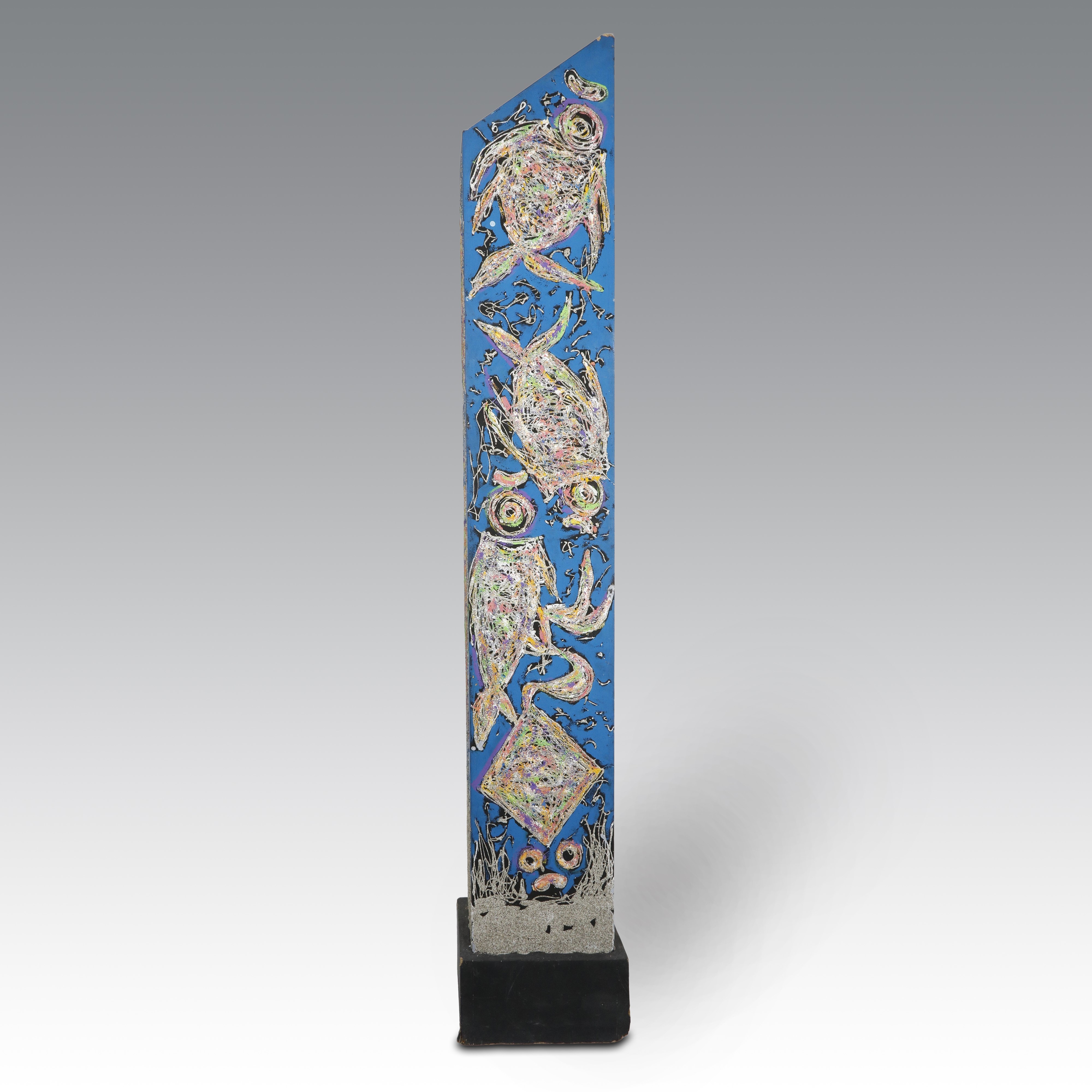 D'Orsi, Lampada da terra firmata (’94), 200 x 29 x 18 cm