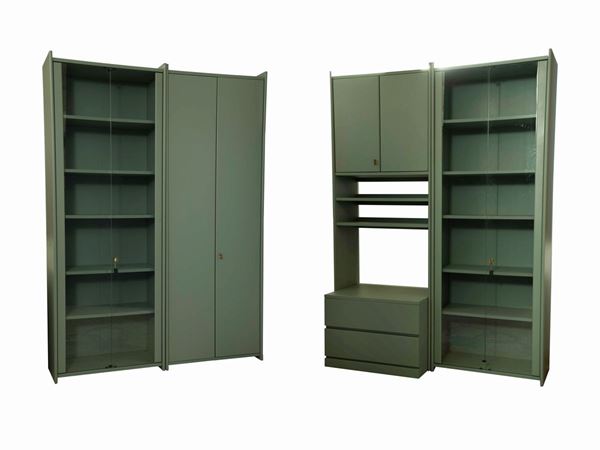 Kazuhide Takahama : Libreria modulare Olinto   - Asta Asta di Arredi e Dipinti Antichi, Argenti e Design - Gliubich Casa d'Aste