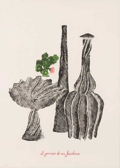Il Geranio di Via Fondazza, Omaggio a Man Ray