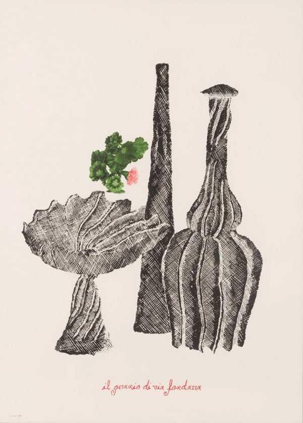 Ottavio Gigliotti - Il geranio di Via Fondazza, Omaggio a Man Ray