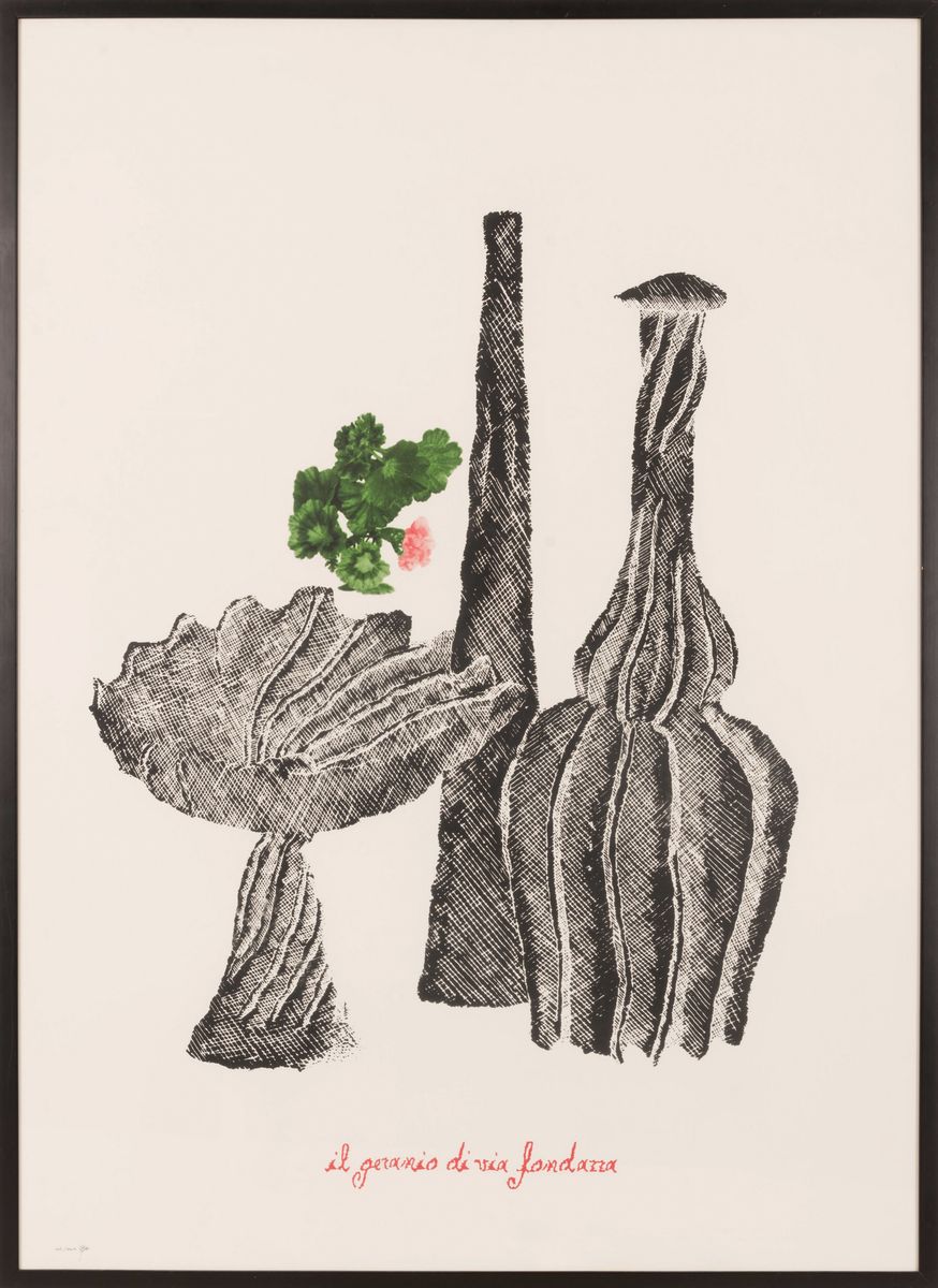 Ottavio Gigliotti - Il Geranio di Via Fondazza, Omaggio a Man Ray