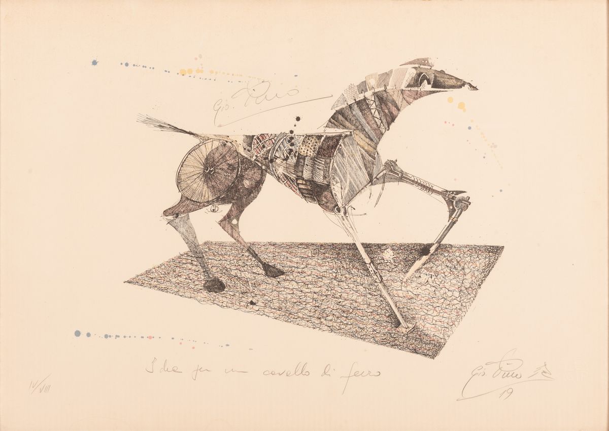 Pino Gio - Idea per un Cavallo di Ferro