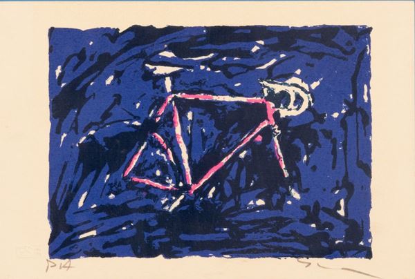 Mario Schifano - Bicicletta