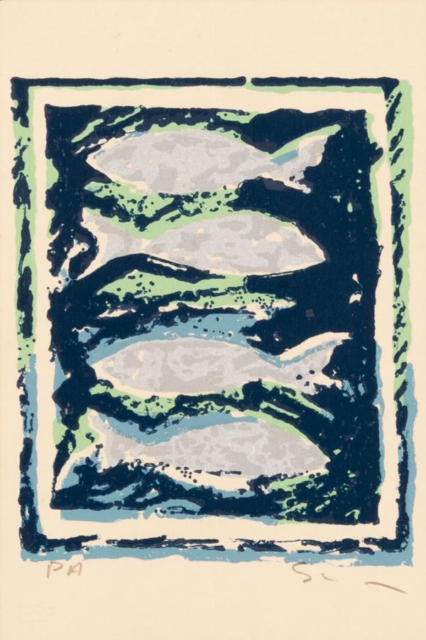 Mario Schifano - Acquario