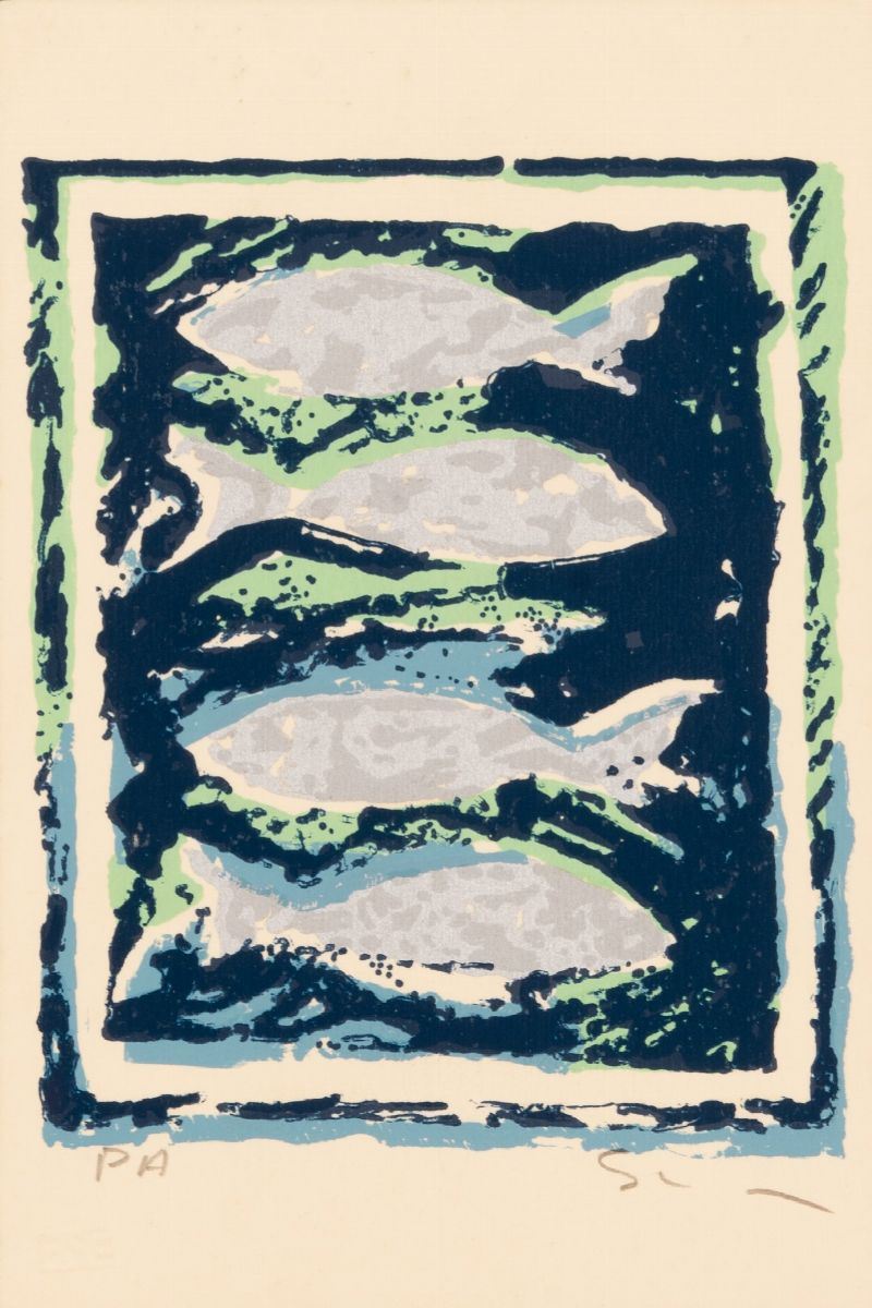 Mario Schifano - Acquario