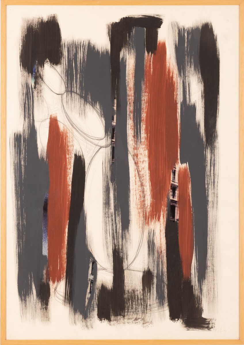 Antonio De Filippis - Composizione in Rosso