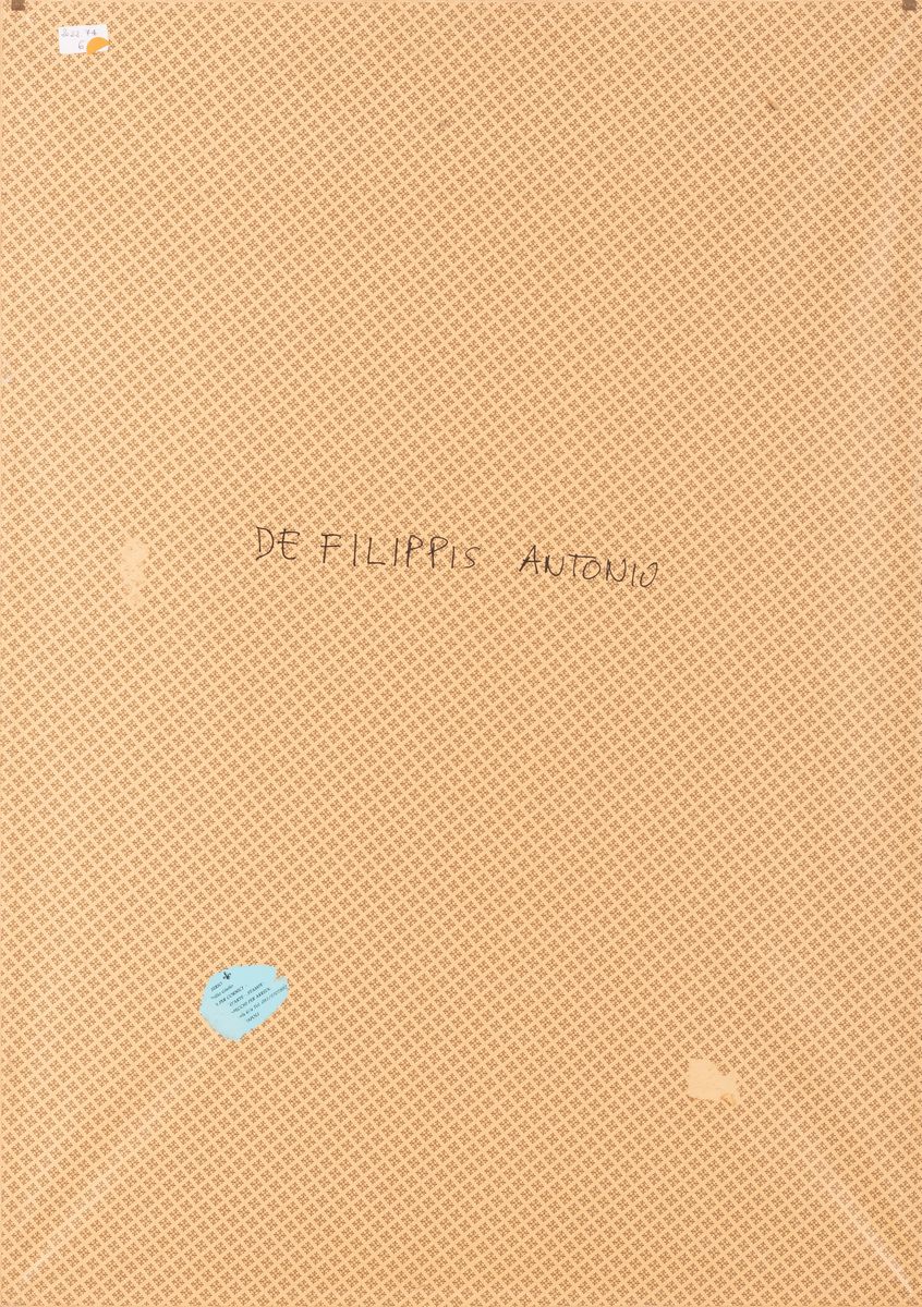 Antonio De Filippis - Composizione in Rosso