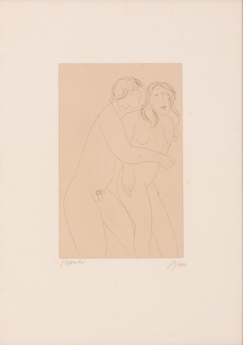 Giacomo Manzù - Nudi
