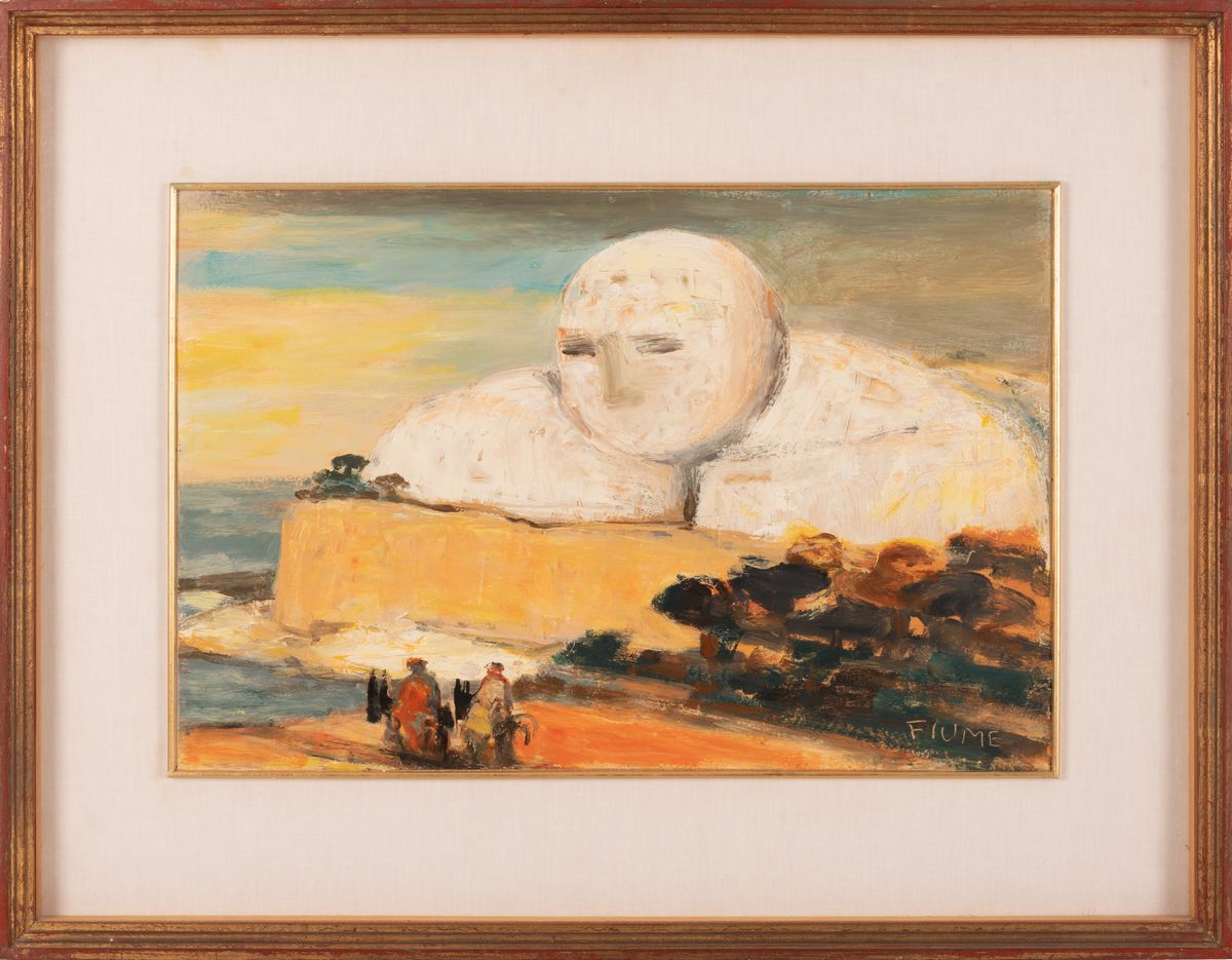 Salvatore Fiume - Isola di Pietra con Cavalieri