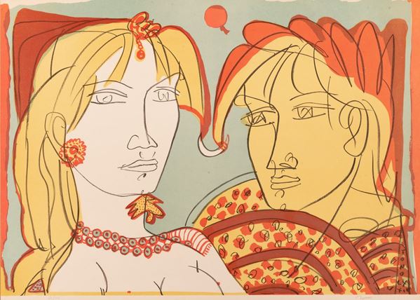 Tono Zancanaro - Figure femminili