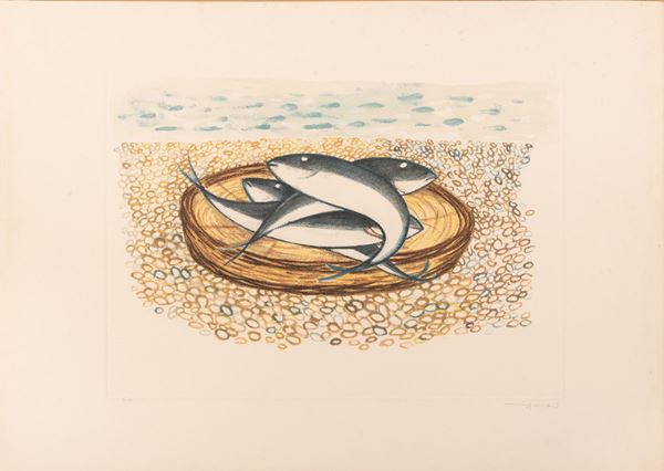 Giuseppe Migneco - Pesca