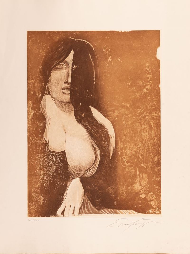Ernst Fuchs - Phantom-lady