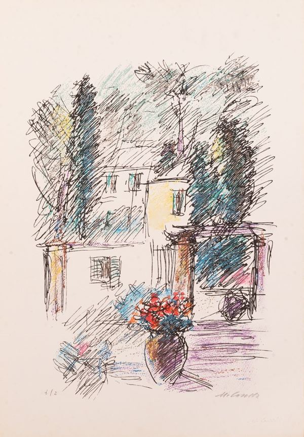 Michele Cascella - Giardino