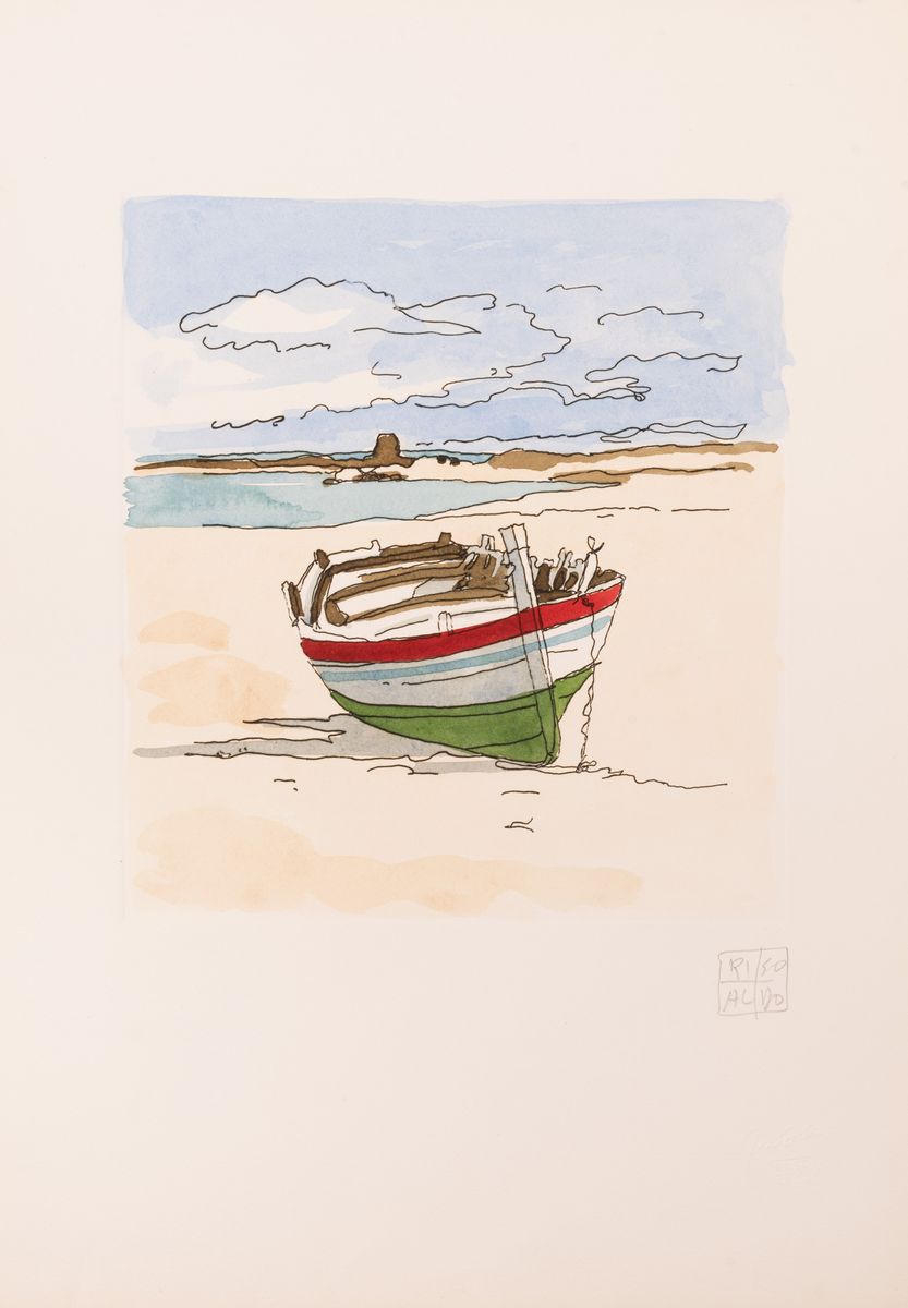 Aldo Riso - Lotto di 5 Serigrafie